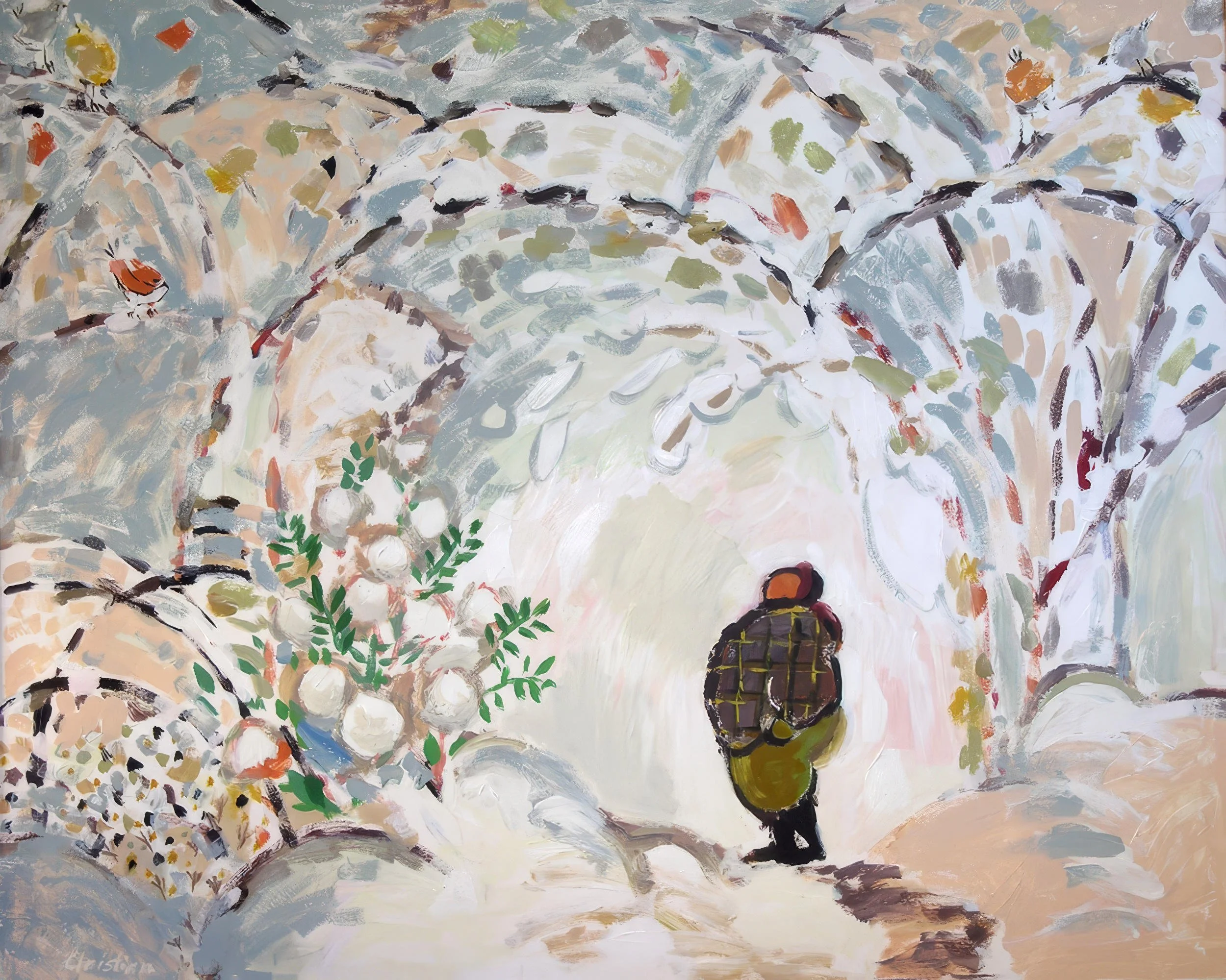 Mother Nature’s Snowbirds in a Snowstorm
Mother Nature Series
Acrylic
42" x 42"
1996
— SOLD —