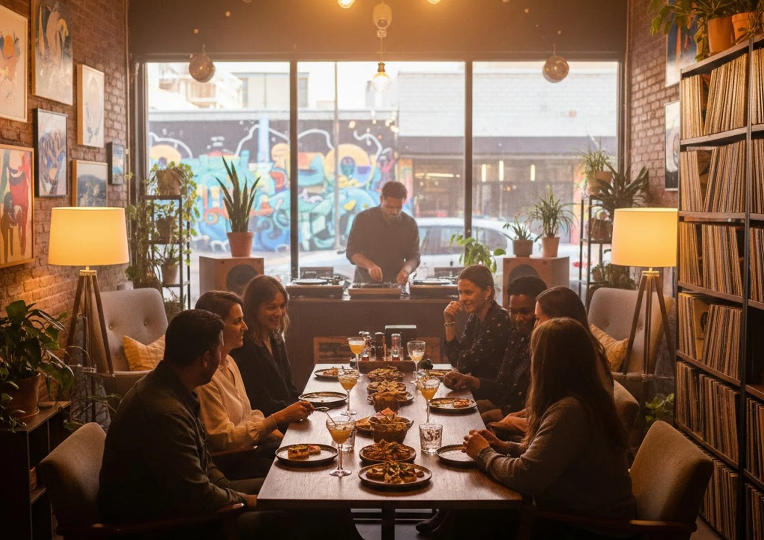 Vinyl Listening Lounges Near Enterprise
