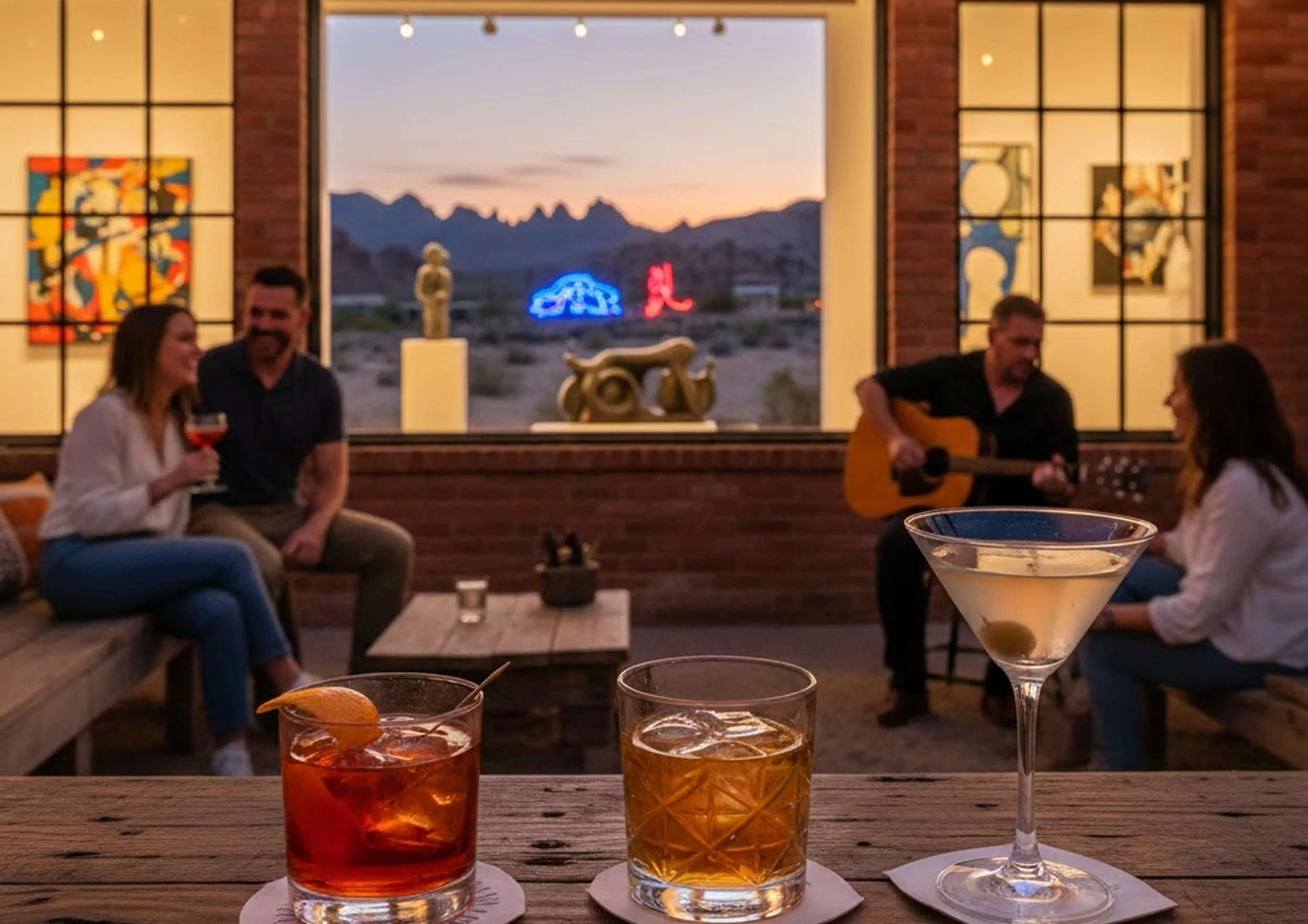 Classic Cocktails Near Goodsprings Arts Scene