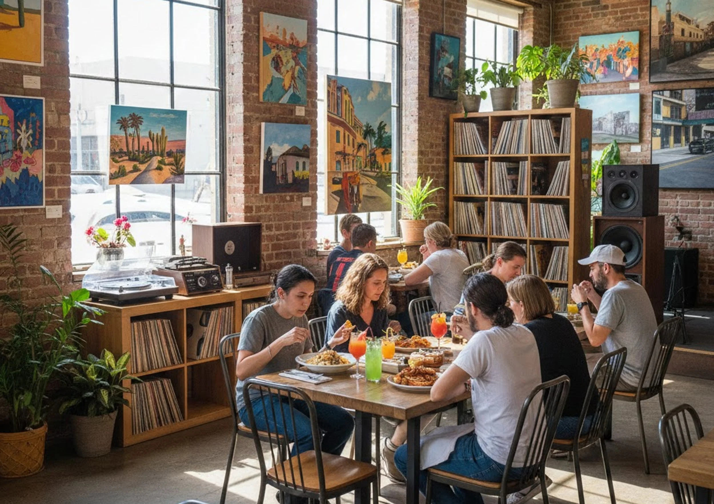 Art-Focused Restaurants Near Blue Diamond