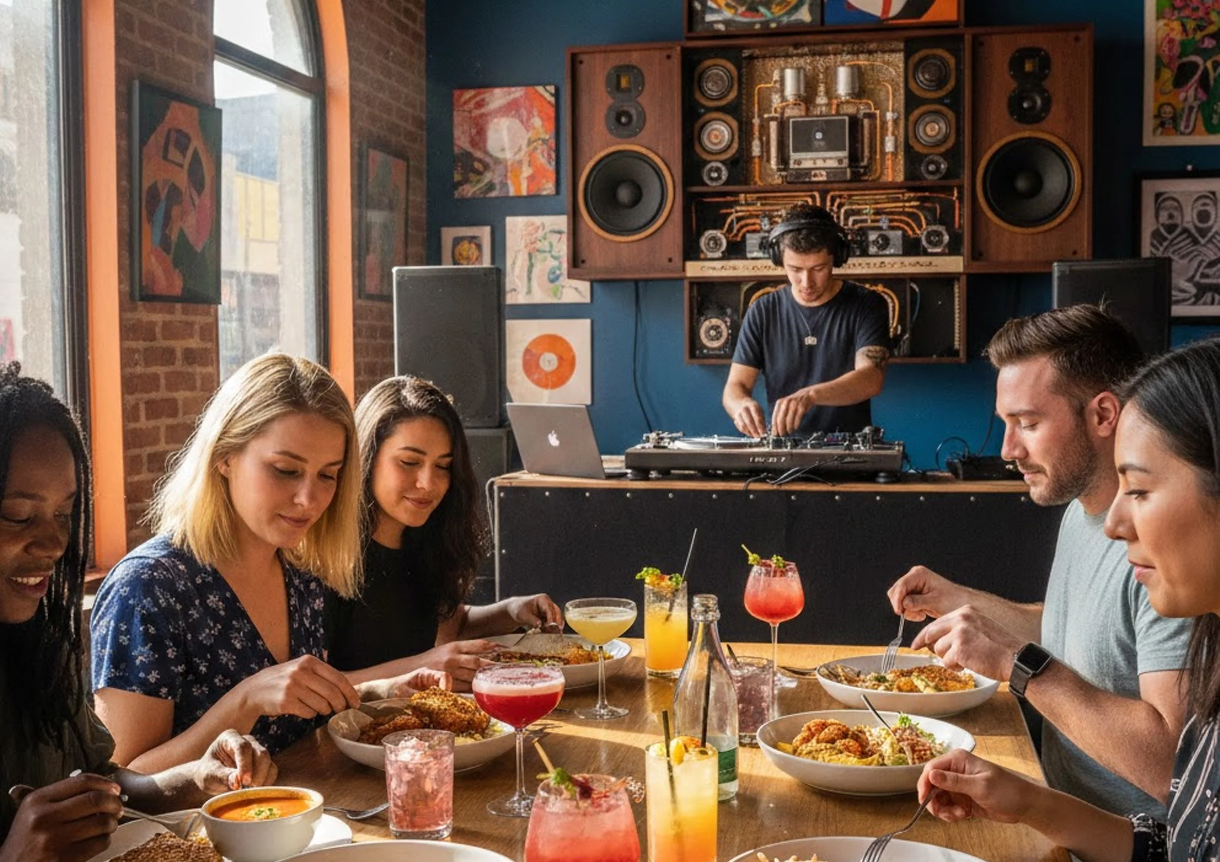 Weekend Brunch Near Enterprise With Music