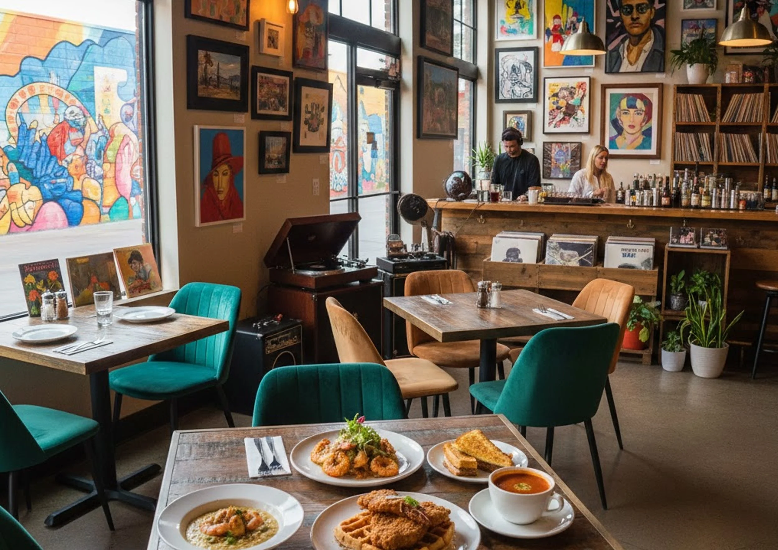 Local Artist Showcases Near Blue Diamond Restaurants