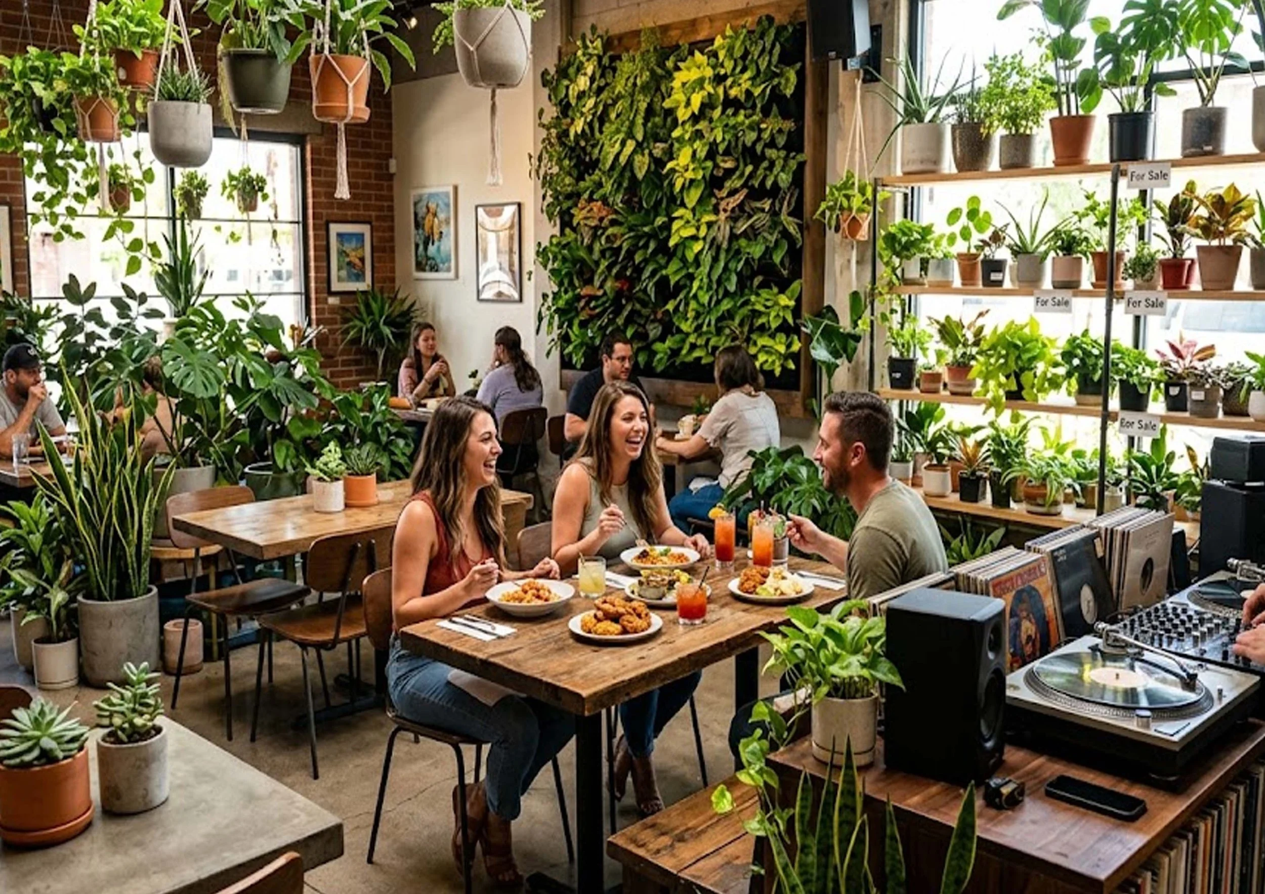 Plant Shops and Dining Experiences Near Paradise, NV