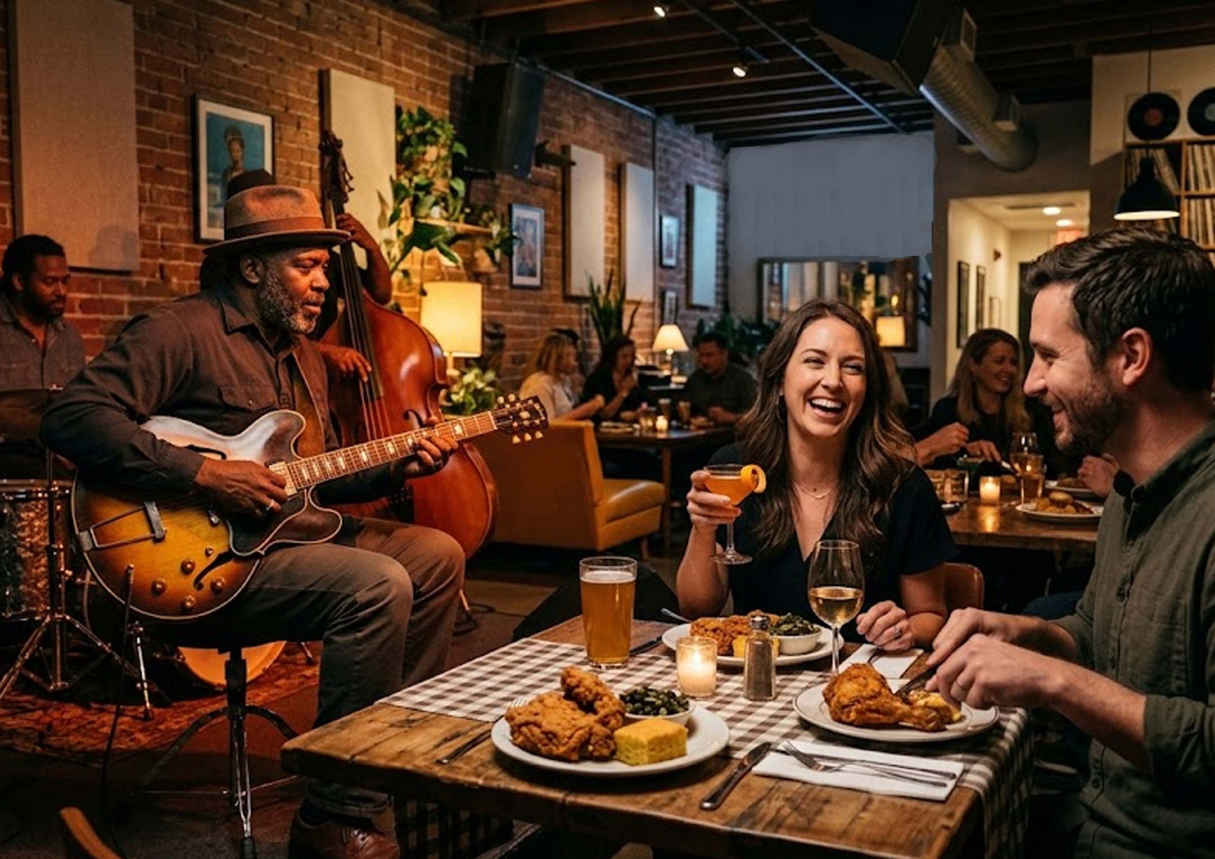 Live Blues and Dinner Experiences Near Paradise