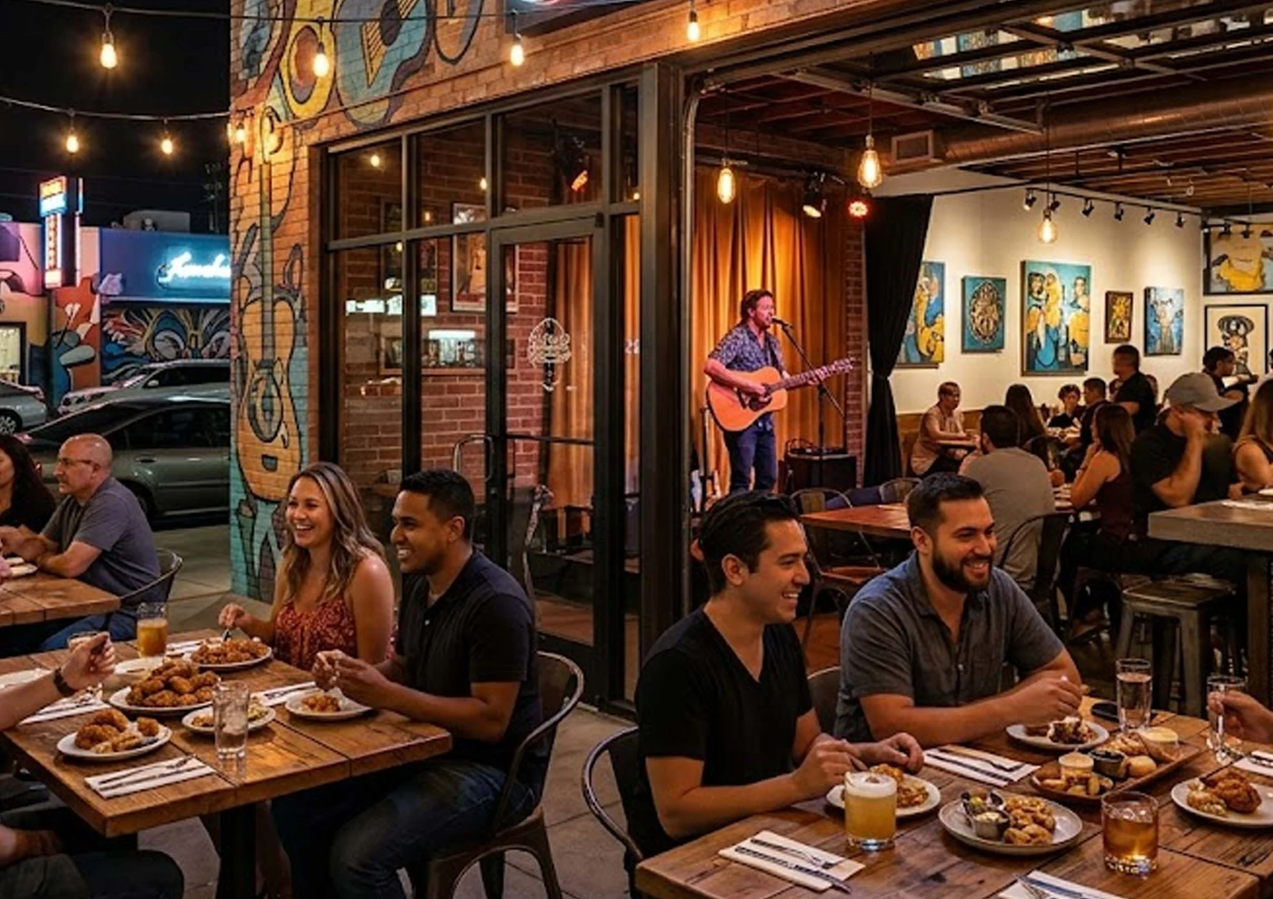 How Arts District Restaurants Serve the Paradise Community