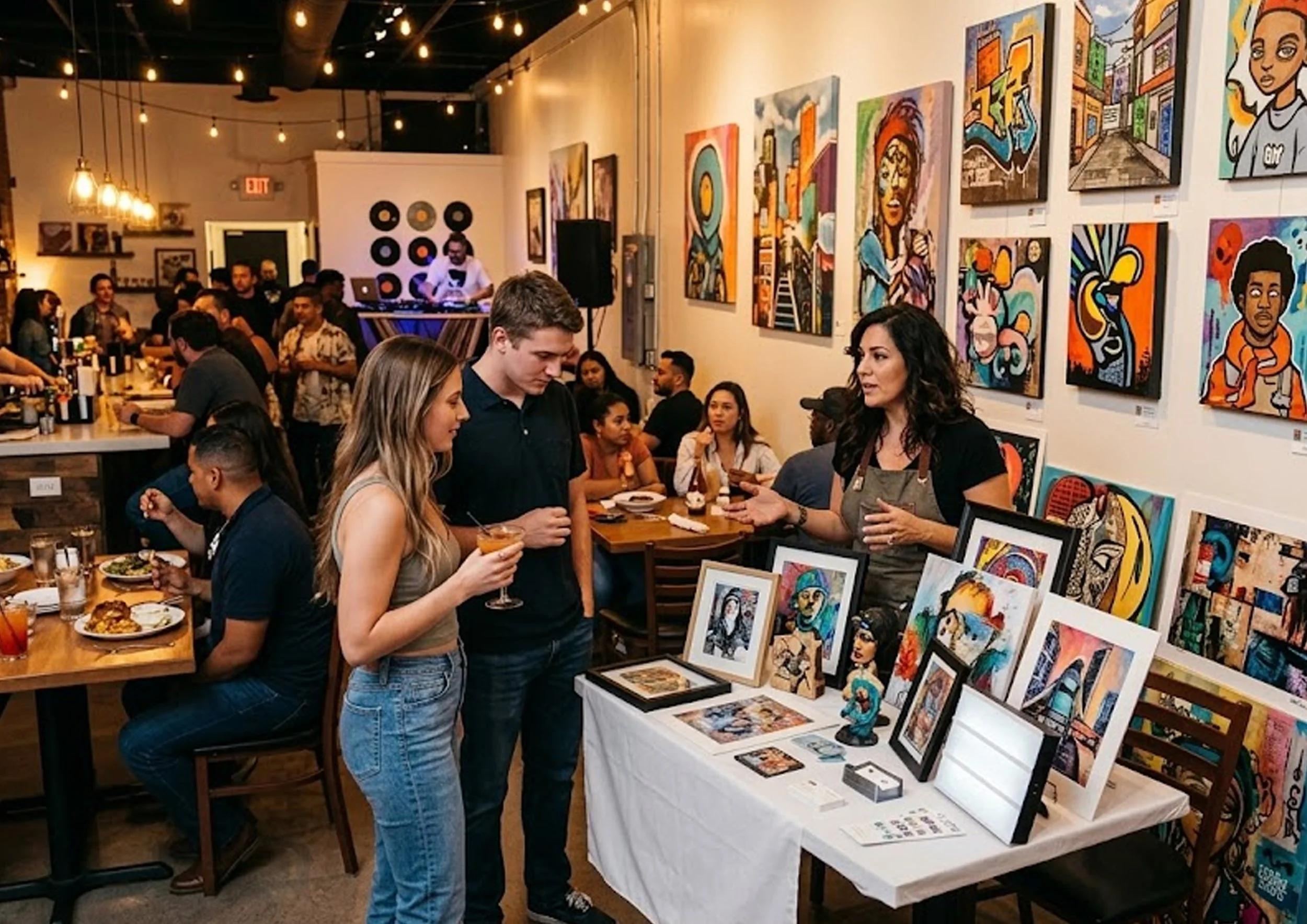 Local Artist Pop-Ups Near North Las Vegas Restaurants