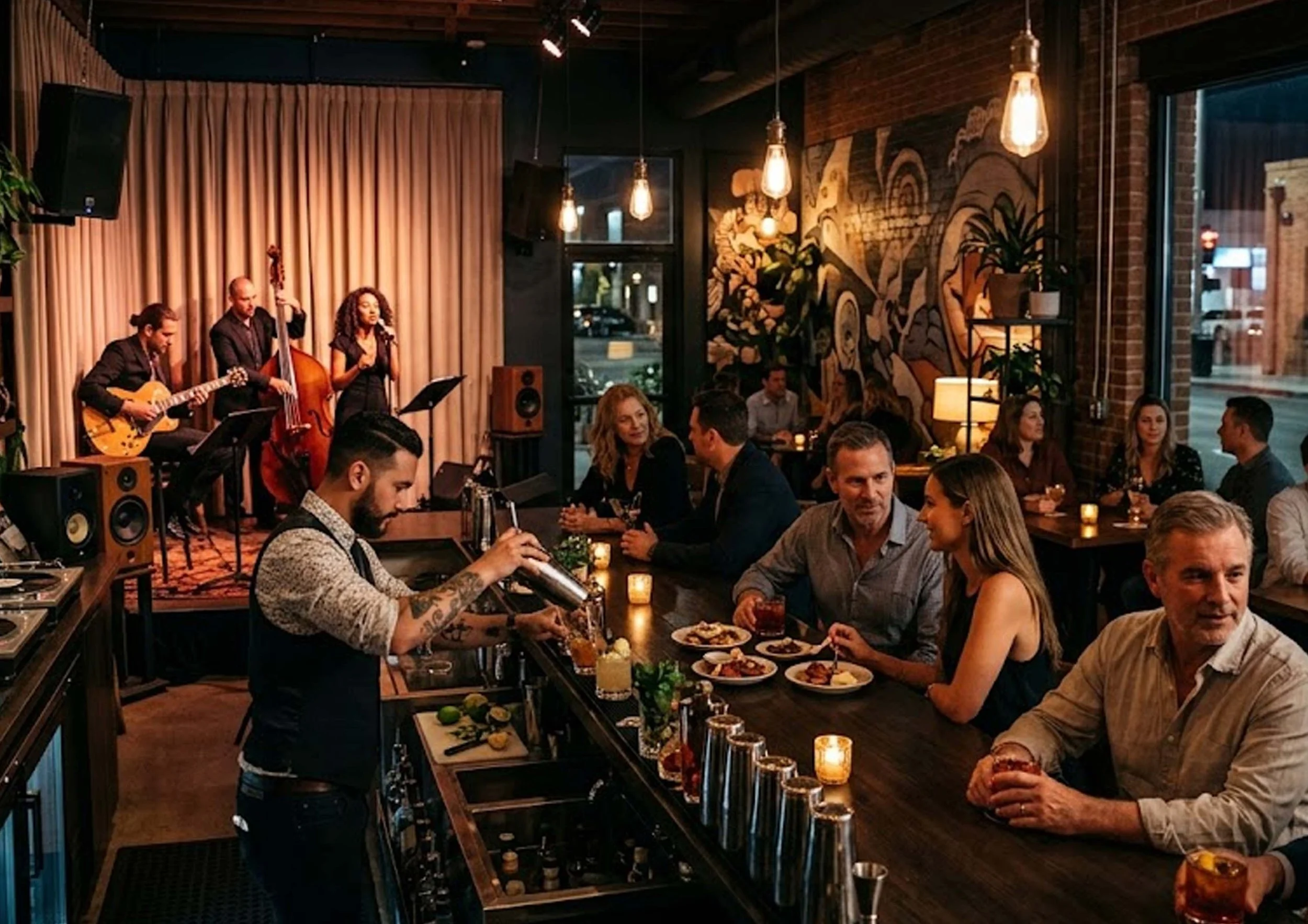 Best Places for Craft Cocktails and Live Music Near Goodsprings, NV
