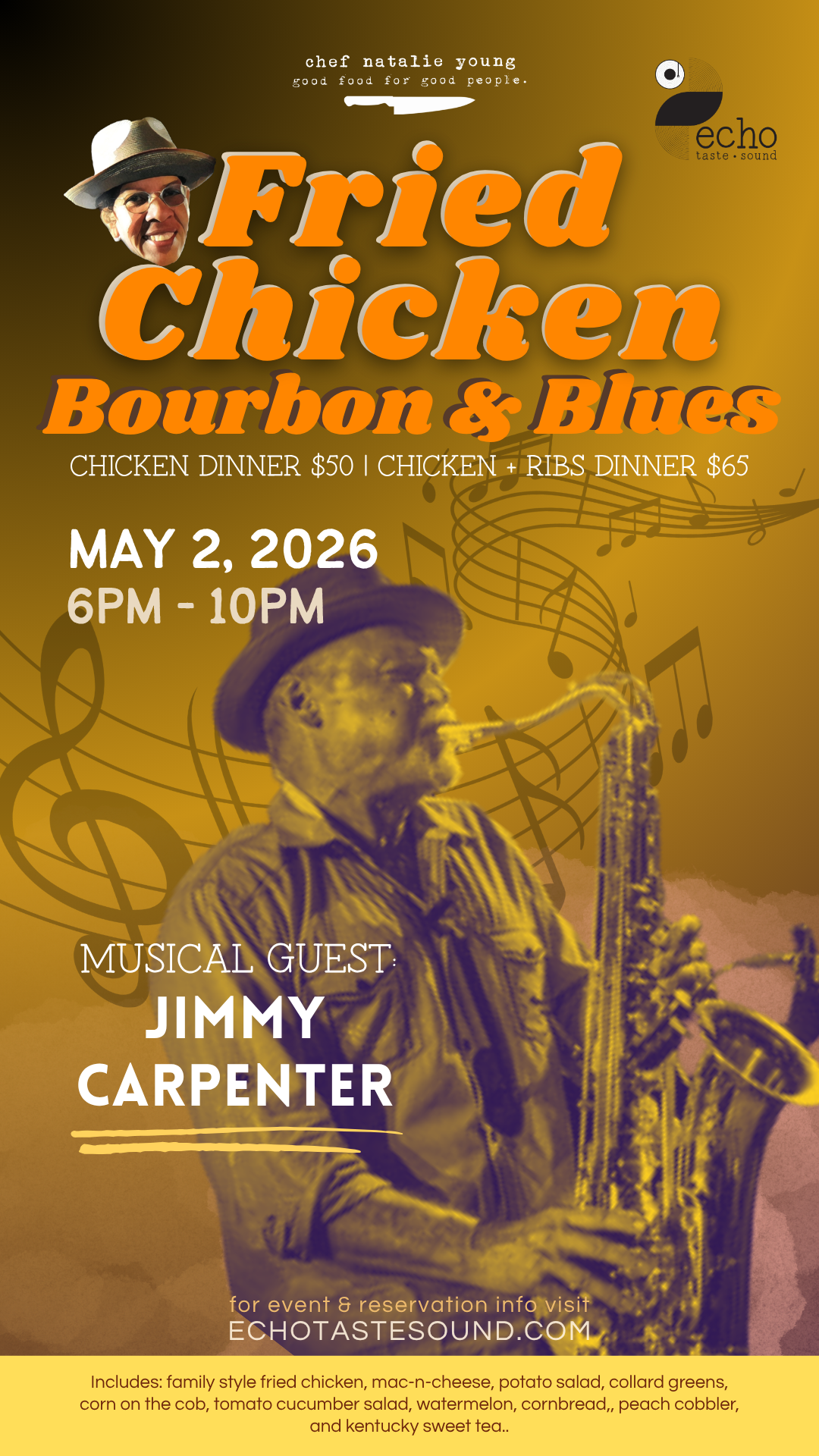 Fried Chicken, Bourbon, and Blues