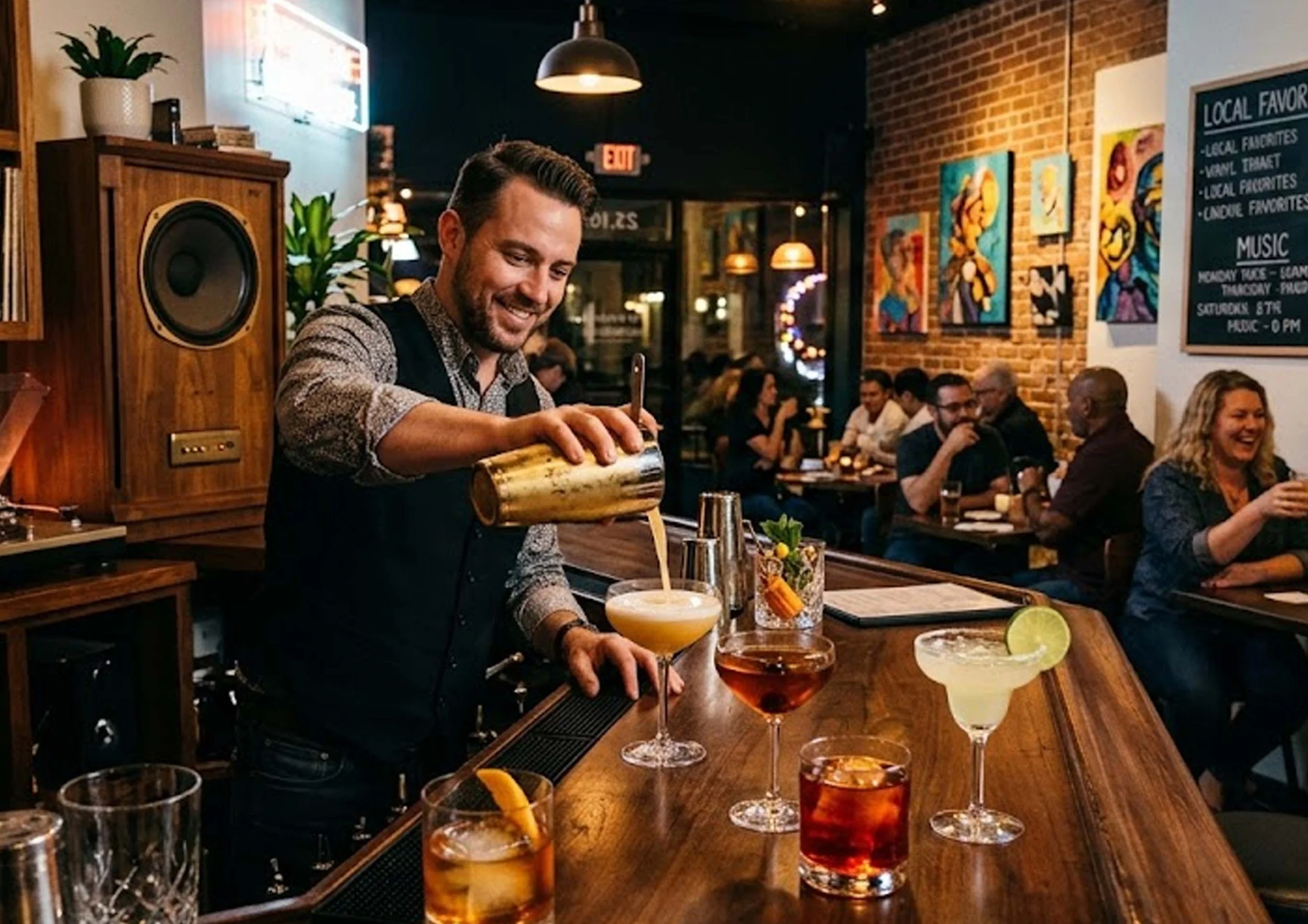 Craft Cocktail Bars Locals Love in North Las Vegas NV