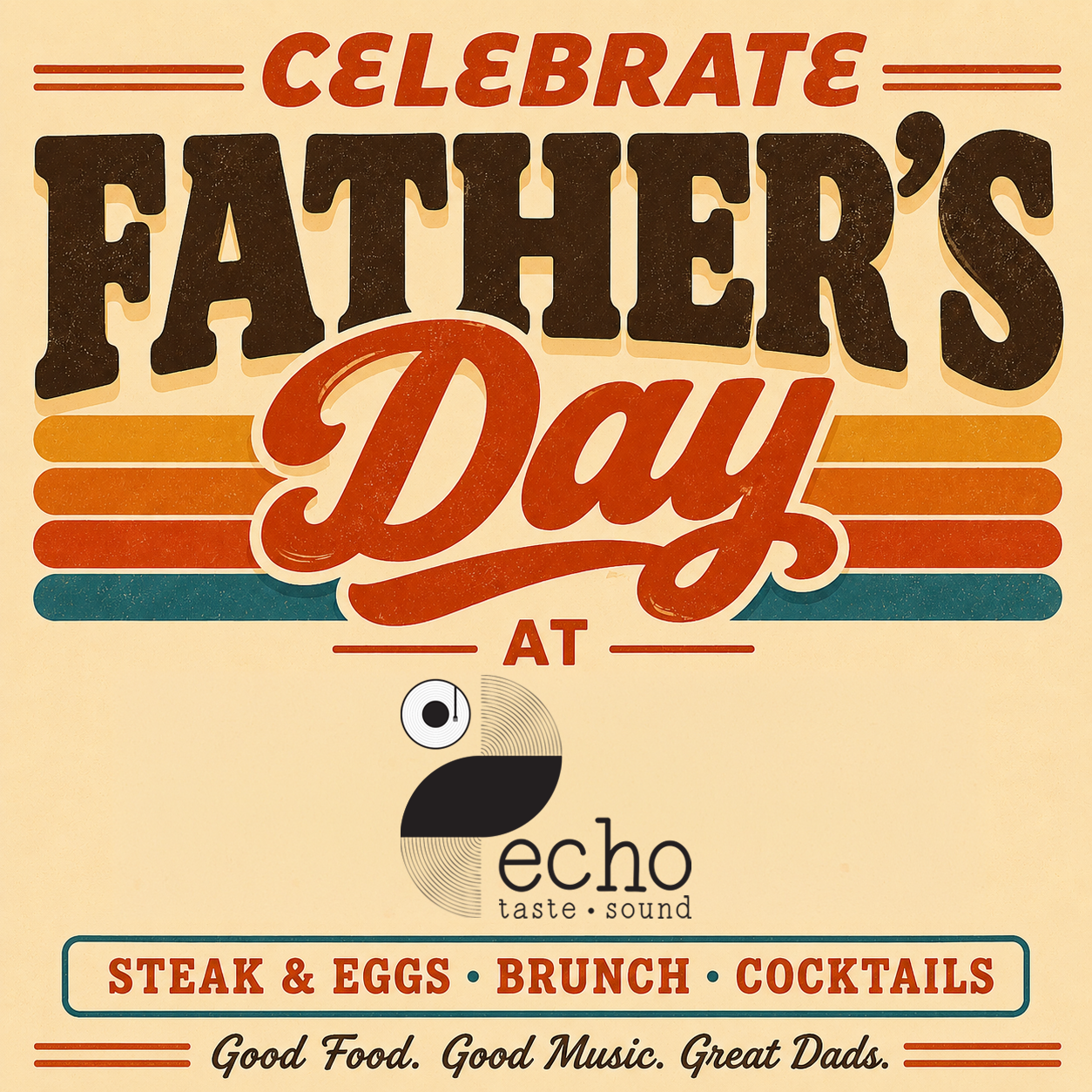 FATHER'S DAY RETRO BRUNCH