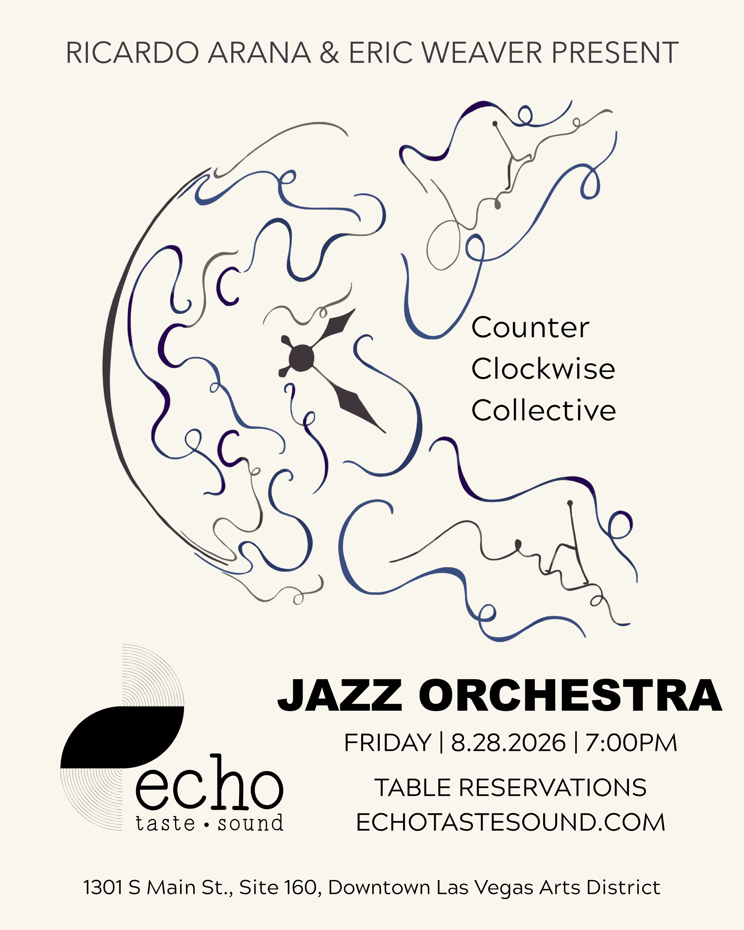 COUNTER CLOCKWISE COLLECTIVE - A SPECIAL LIVE MUSIC EVENT
