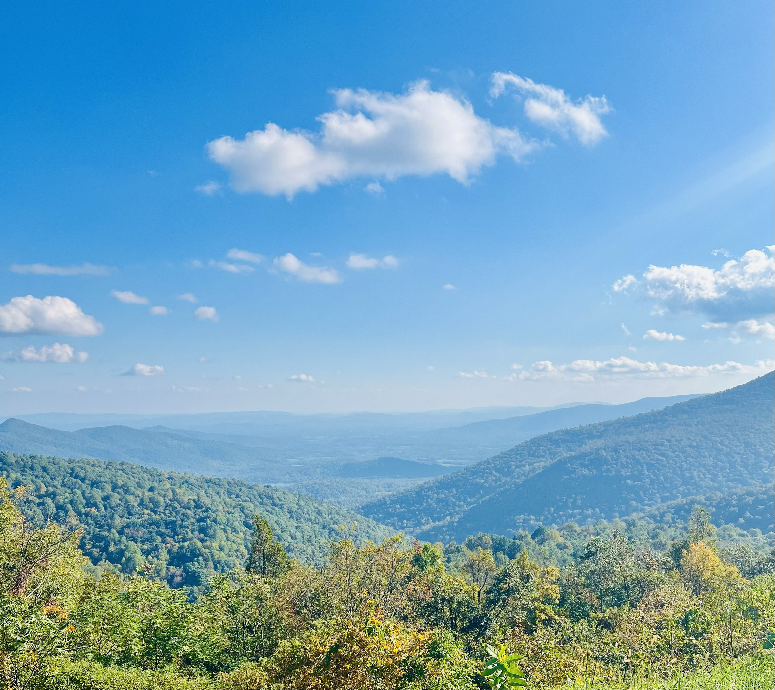 Mountains bring perspective and peace ๐