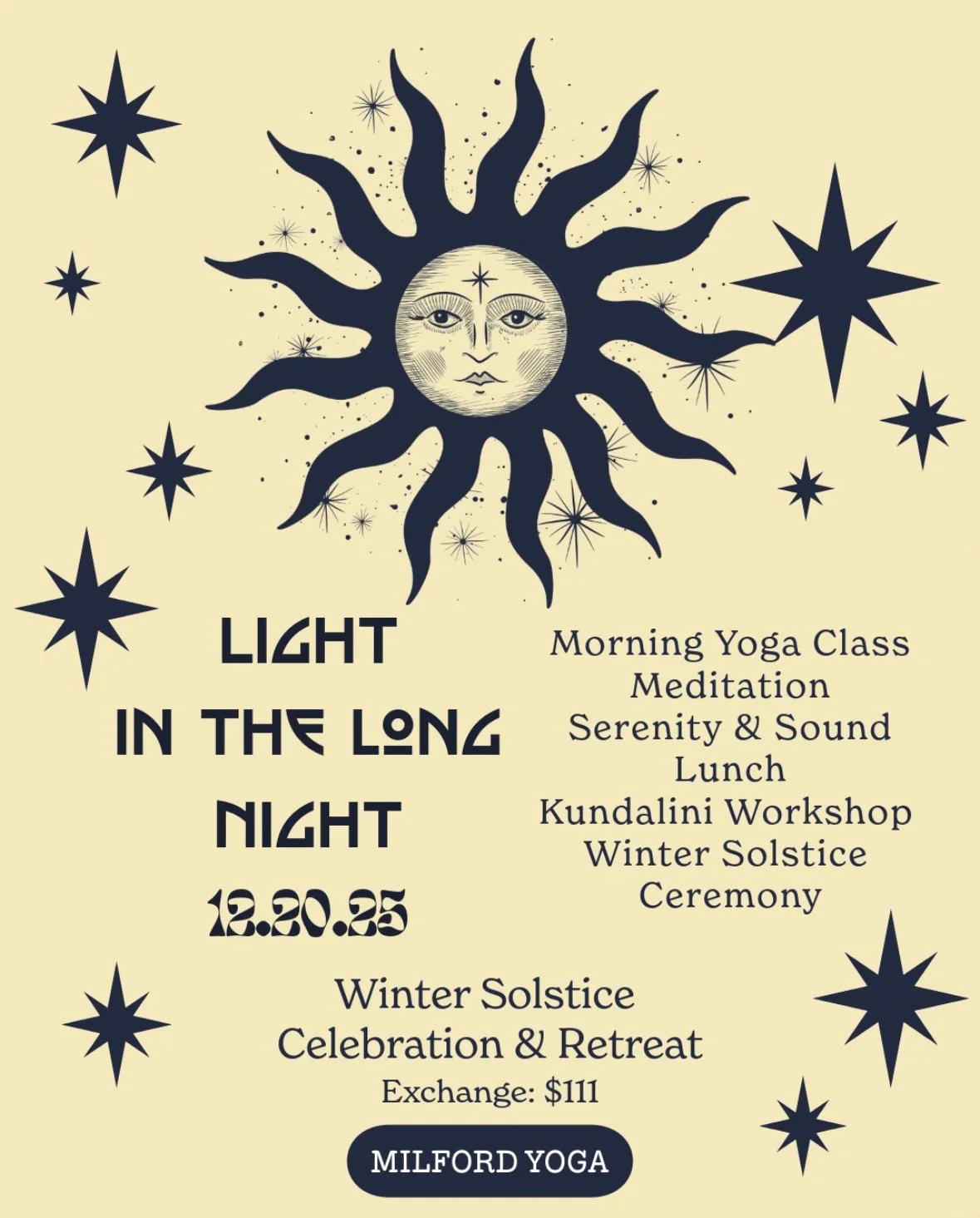 Light In The Long Night: A Winter Solstice Celebration and Retreat
