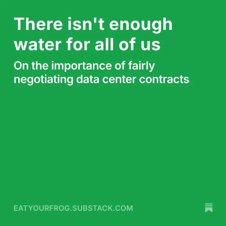 Data Center Water Consumption Calculator — When Will the Taps Run Dry?