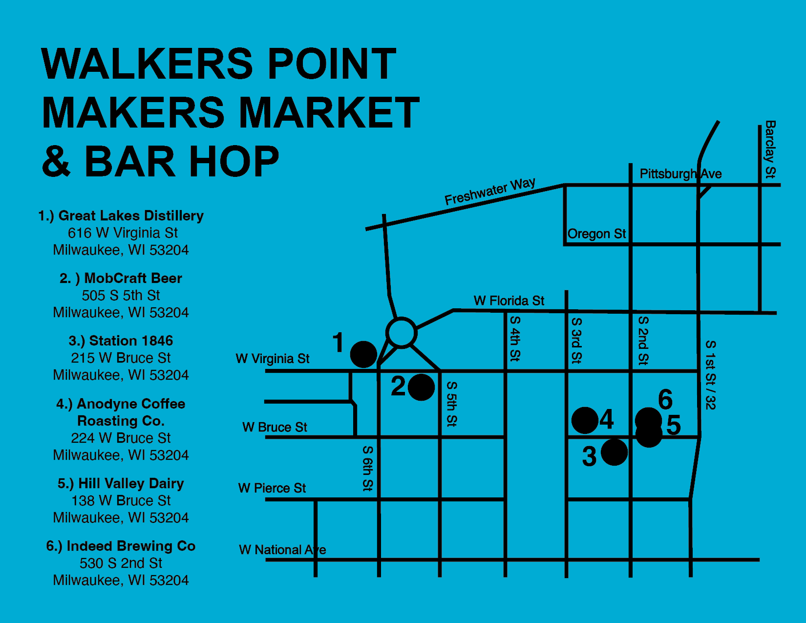 Walkers Point Makers Market & Bar Hop