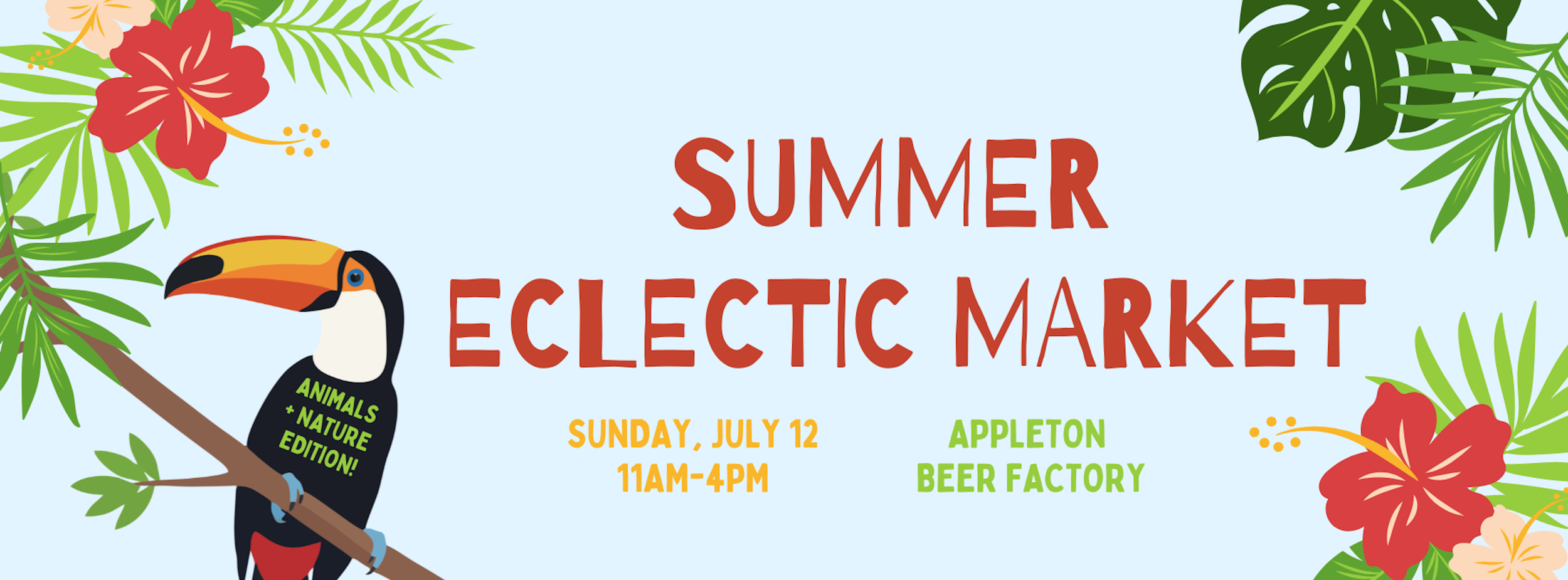 Summer Eclectic Market: Animals + Nature Edition