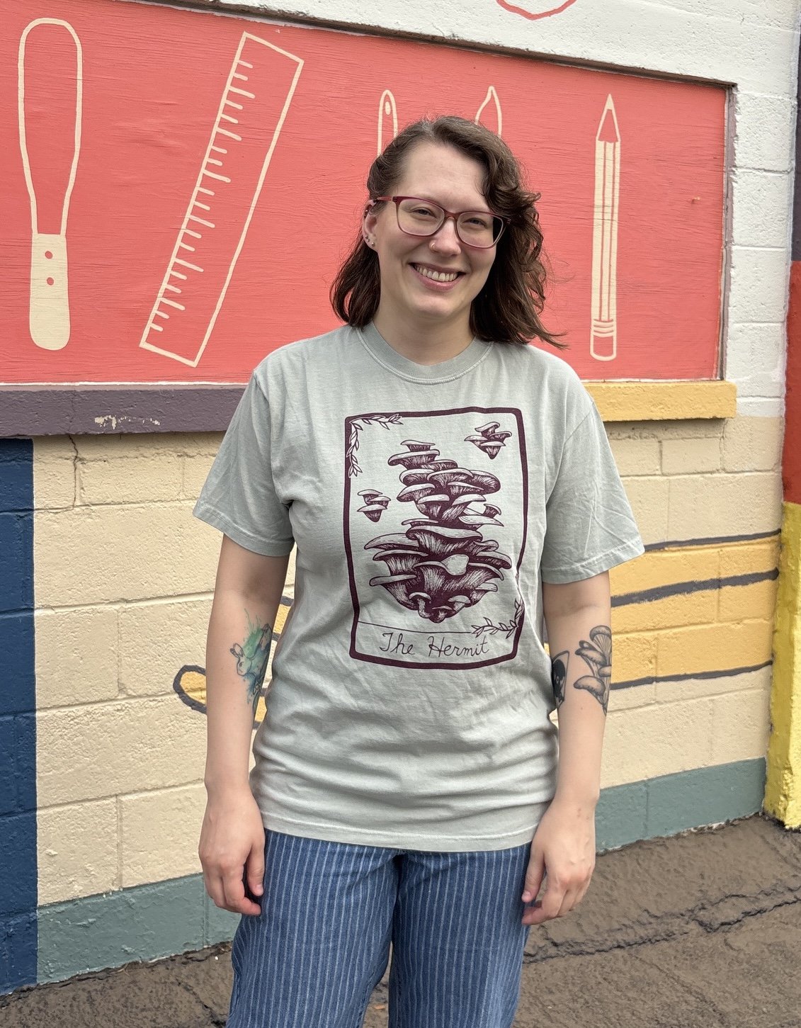 The Hermit Tarot Card T-Shirt