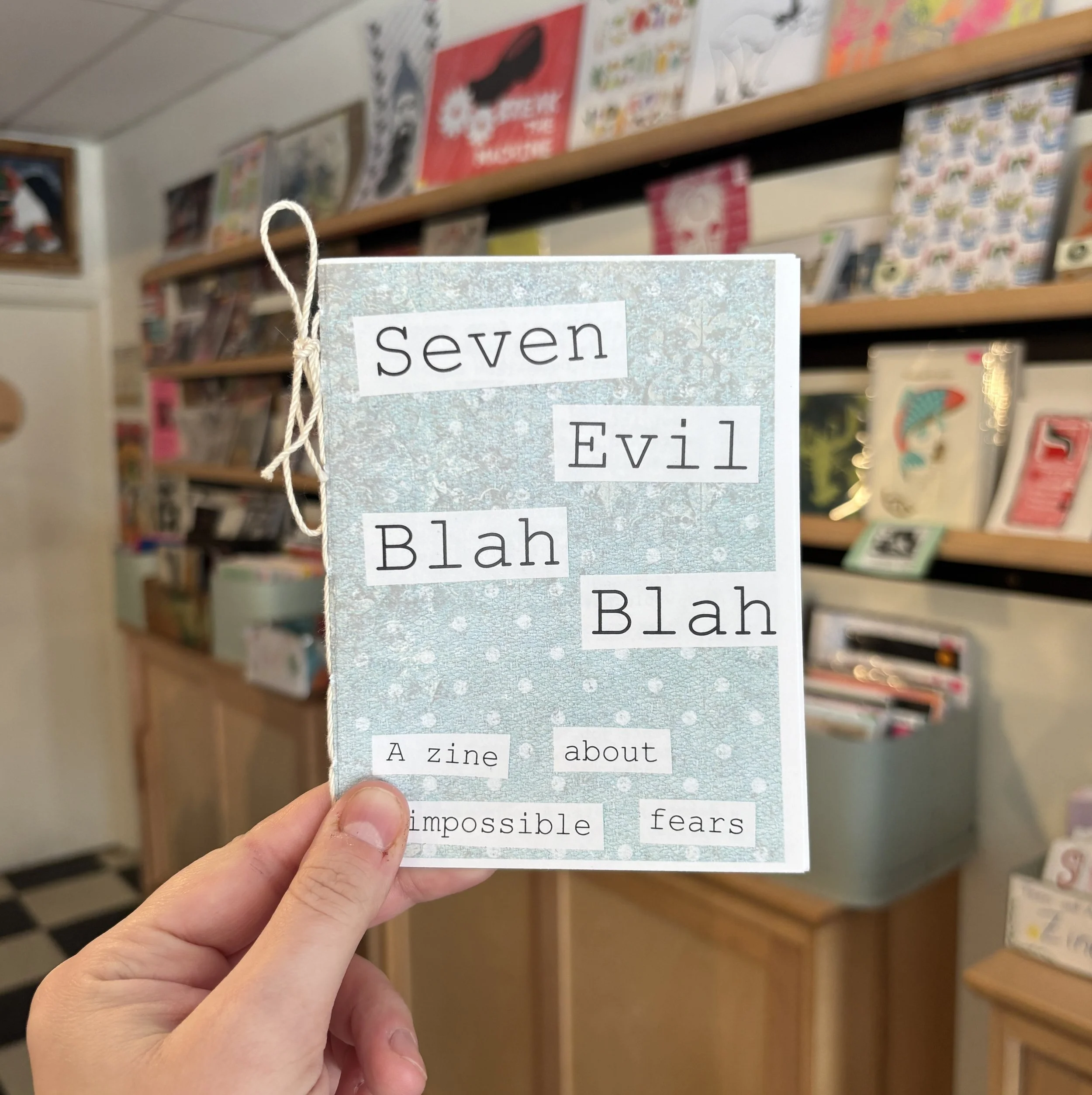 Seven Evil Blah Blah Zine