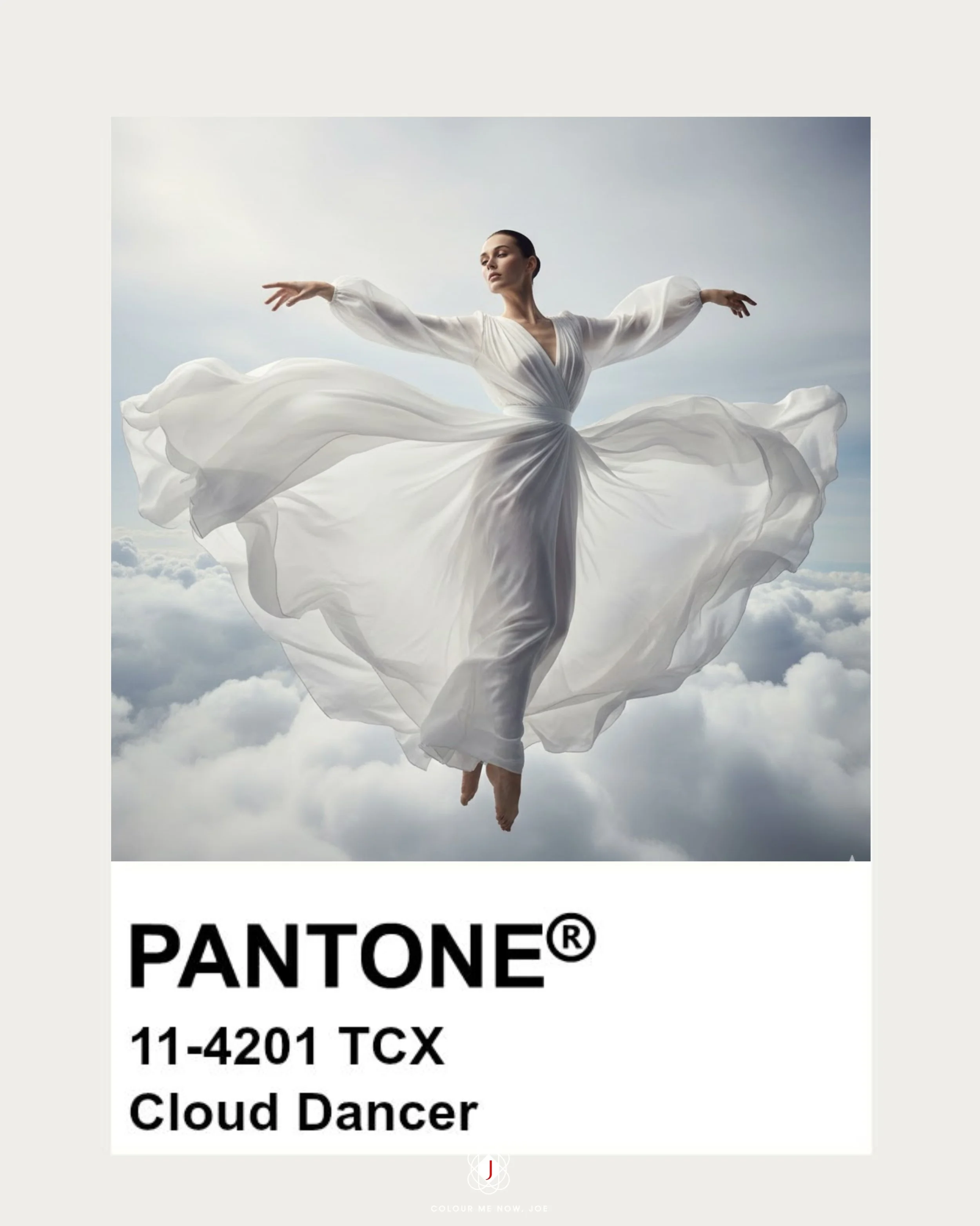 Colour of the Year 2026 - Cloud Dancer 11-4201