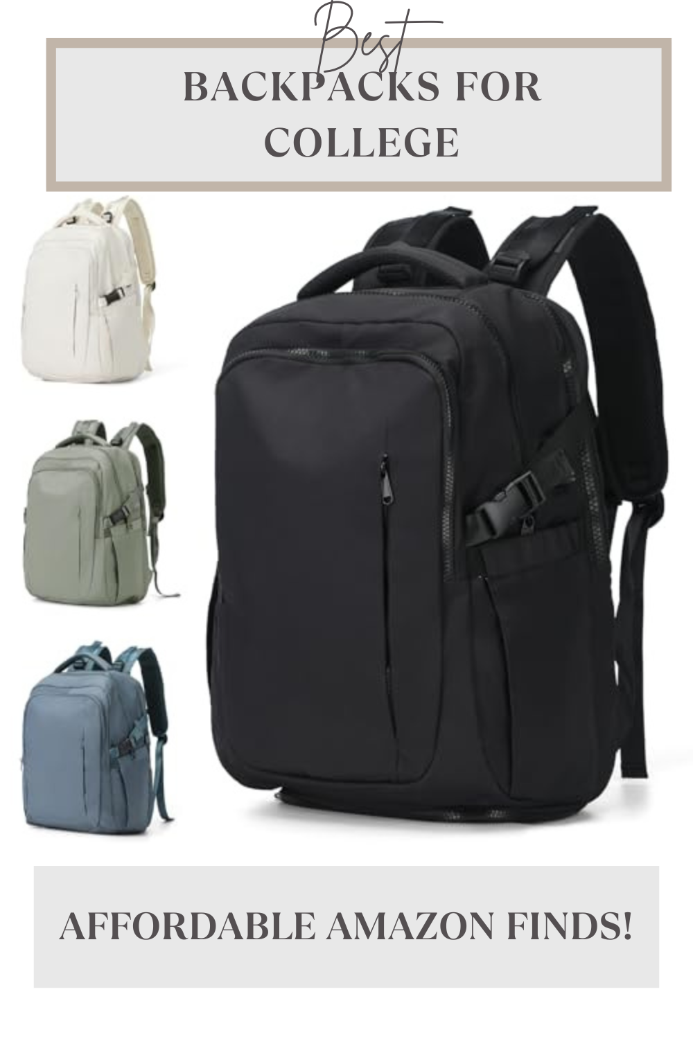 The Best Backpacks for College | Affordable Amazon Finds
