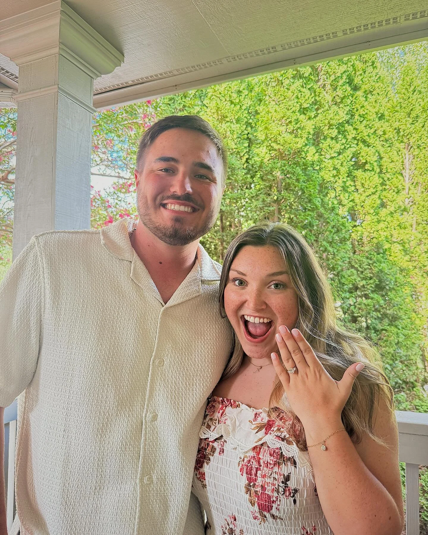 Plot Twist: I get to marry my high school crush. ⚾️💍😘#5years #baseballcrush #engaged