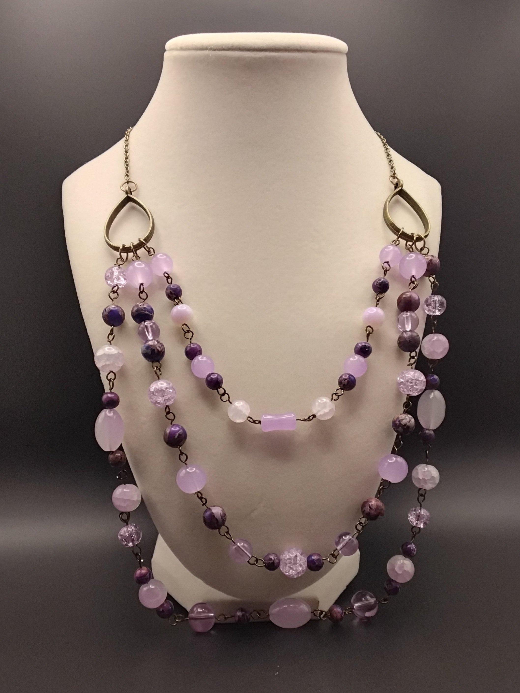 3 Tier in Purple