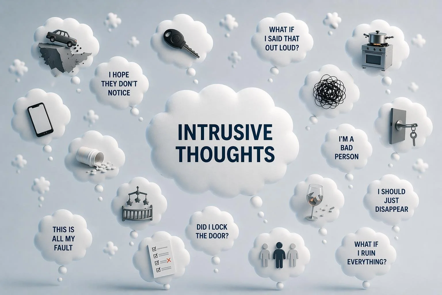 Intrusive Thoughts: Why the Mind Gets Stuck on Unwanted Ideas