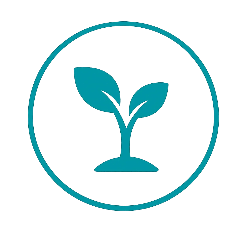 Plant icon representing Step 4 in our therapy process: beginning your journey toward growth with personalized counselling in Alberta.