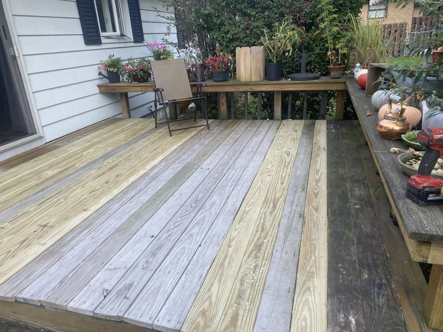Deck repair and maintenance project by RA Builders