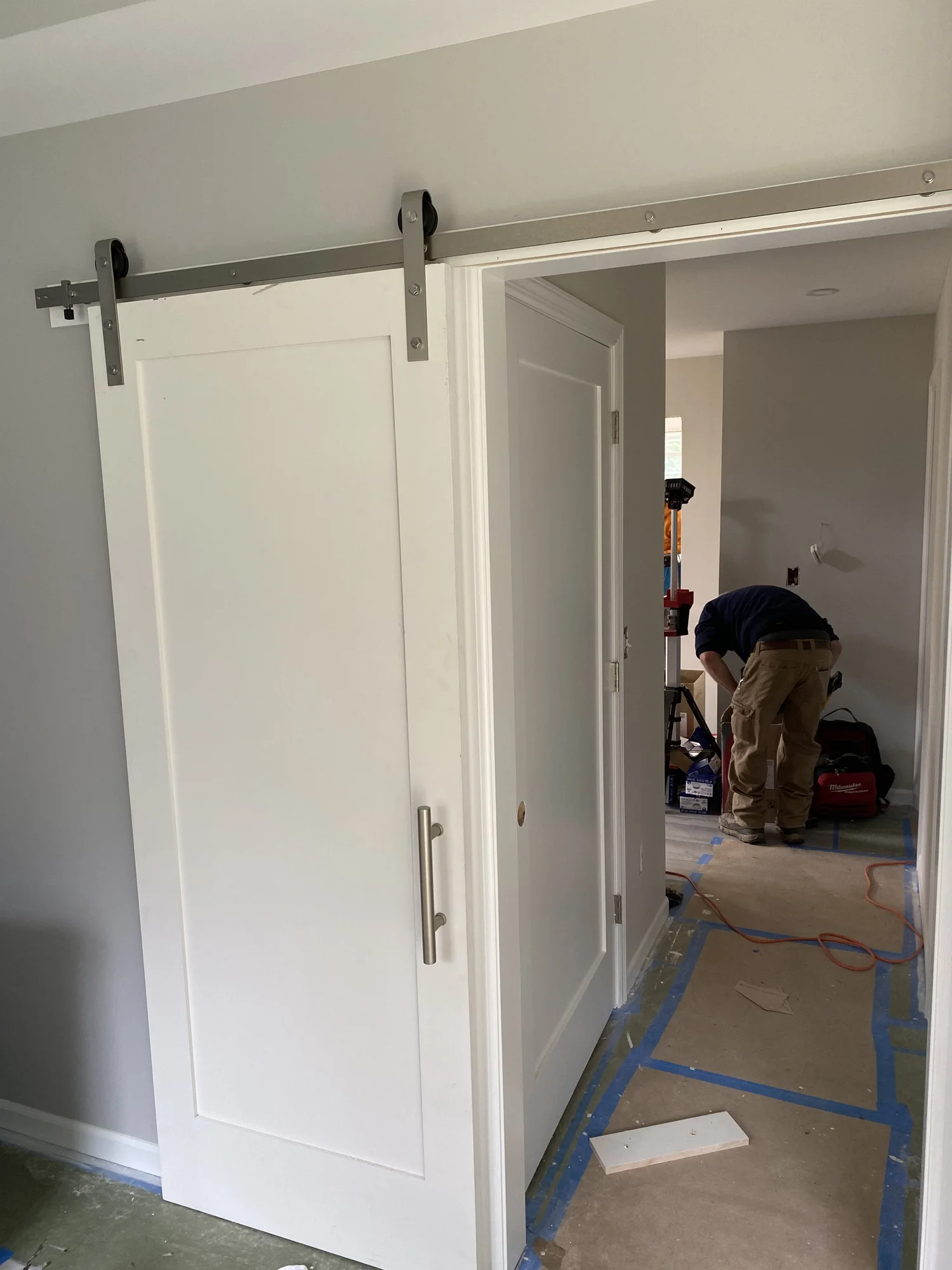 Door replacement completed by RA Builders