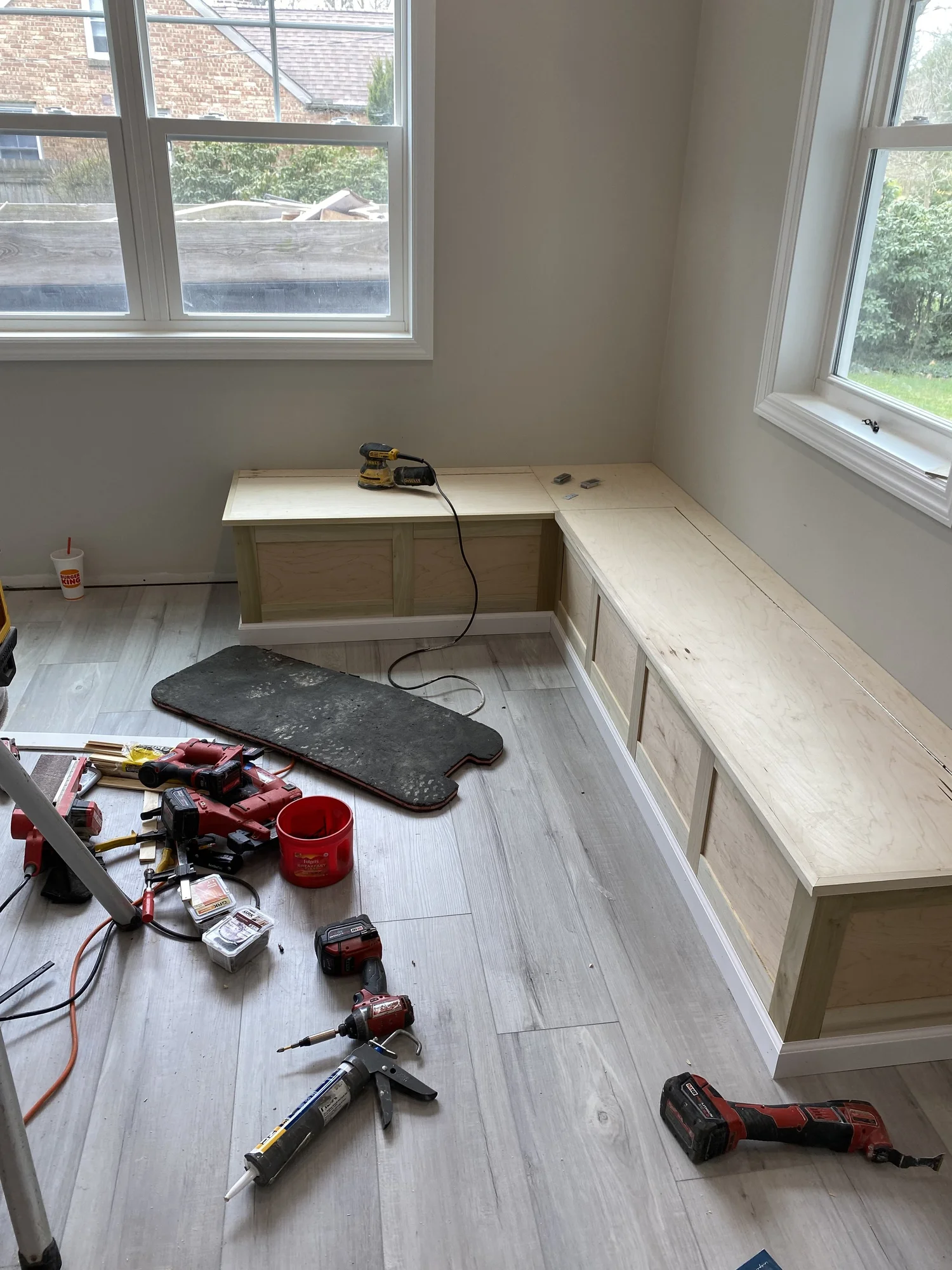 Custom home installation by RA Builders