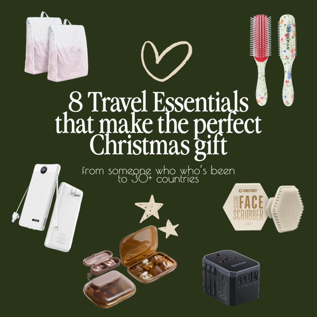 8 Affordable Travel Essentials that make the Perfect Christmas Gift