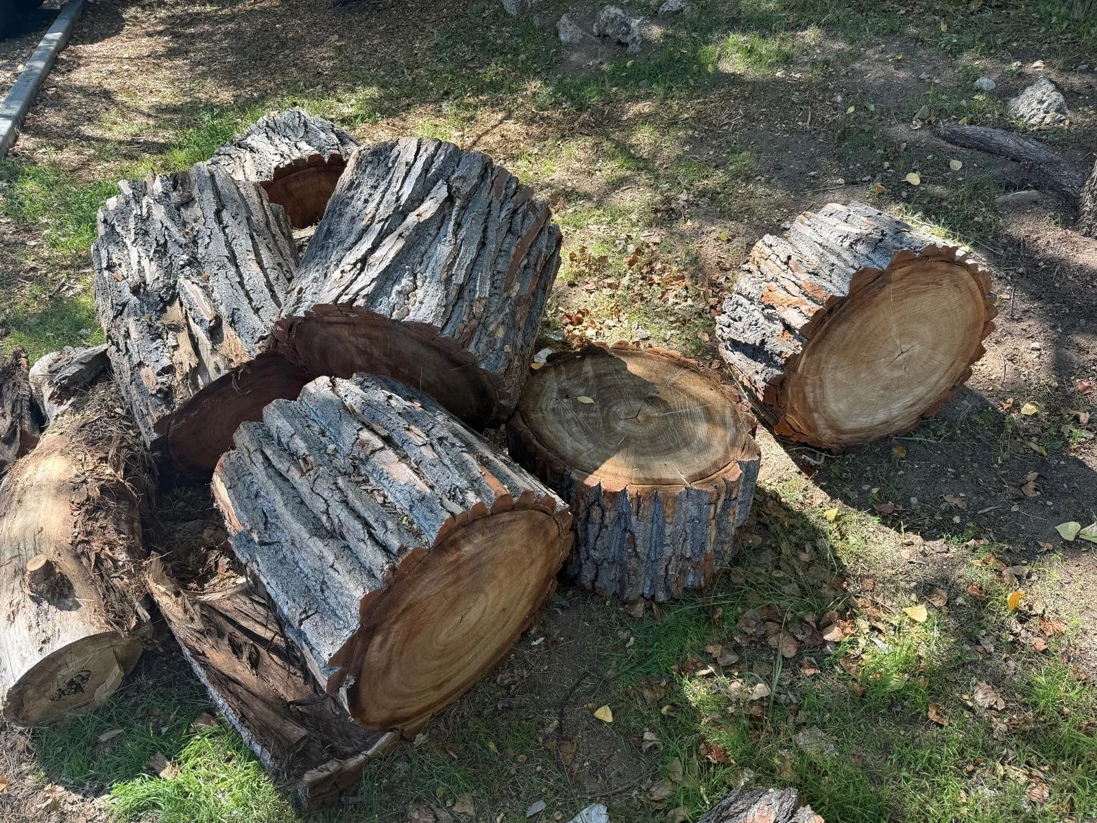 Geometric drawing of an outline square with sections divided by vertical, horizontal, and diagonal lines.