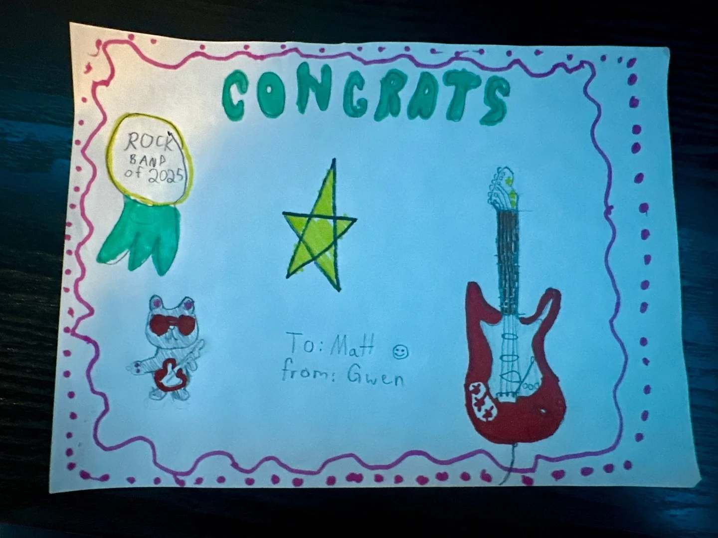 I have the best studentsπ
It’s things like this that remind me why I love what I do
#guitarteacher #grateful