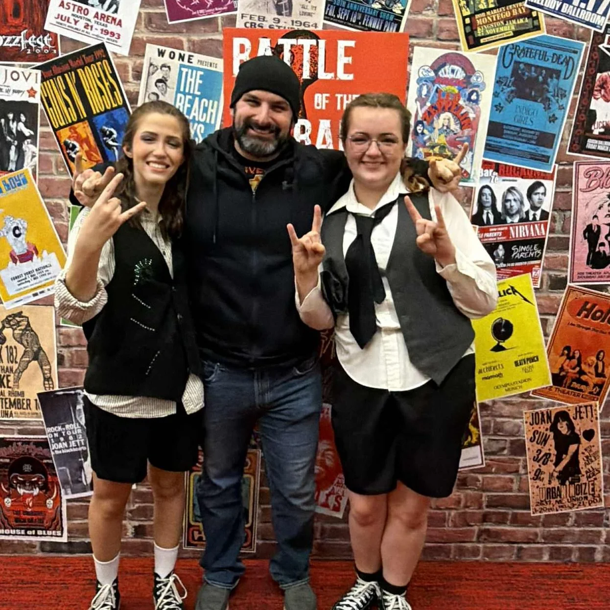 Couldn&rsquo;t be prouder of these two rockstars! 🎸 Maddie and Quinn are two of my guitar students and they absolutely crushed it in the Neelin High School production of School of Rock! Seeing them jam together on stage in front of a packed crowd wa