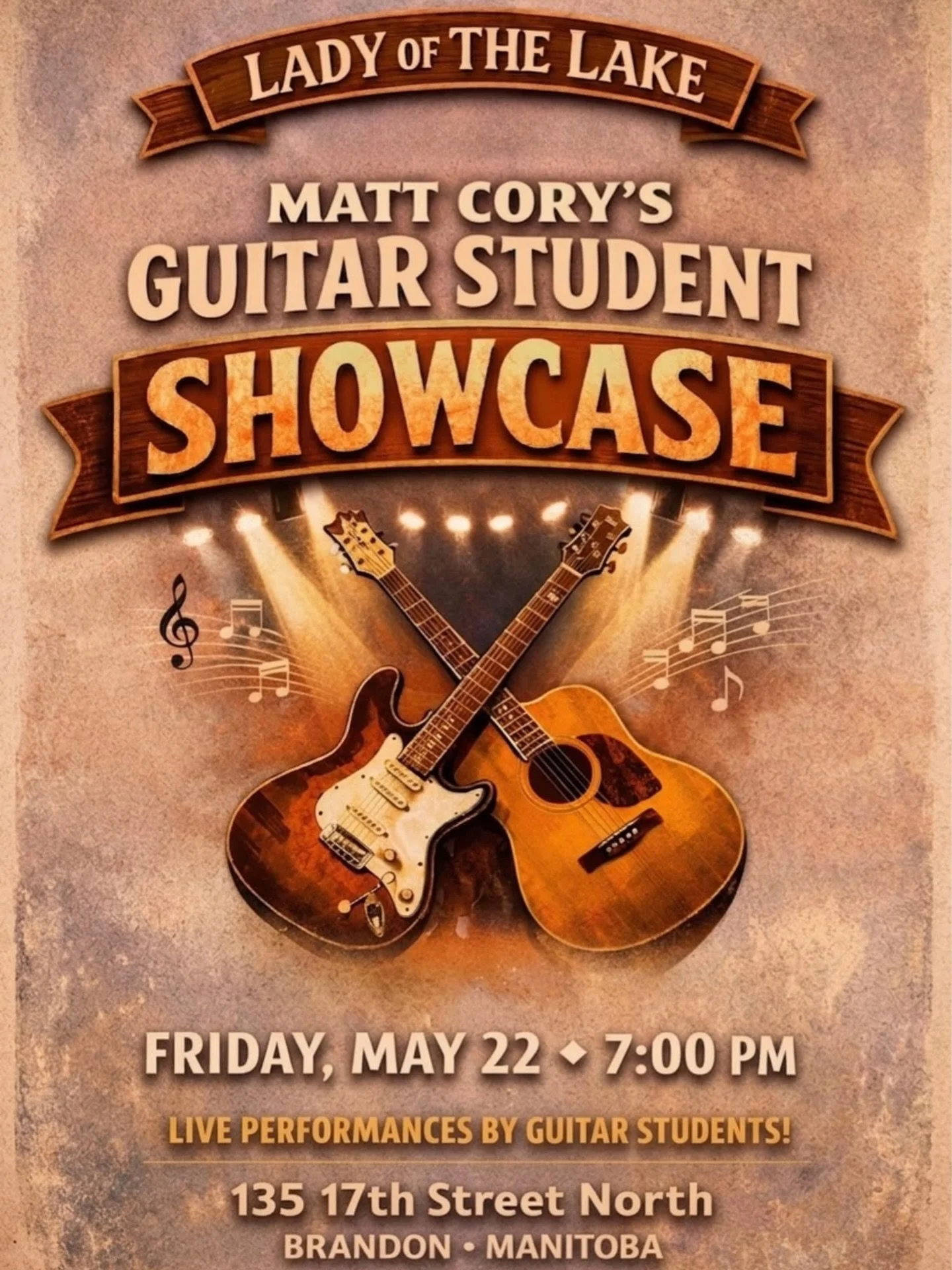 And now for something a little different&hellip;

I&rsquo;ve been teaching guitar for a number of years and it finally feels like the right time to show just how far so many students have come!

So on Friday, May 22, we&rsquo;re doing the very first: