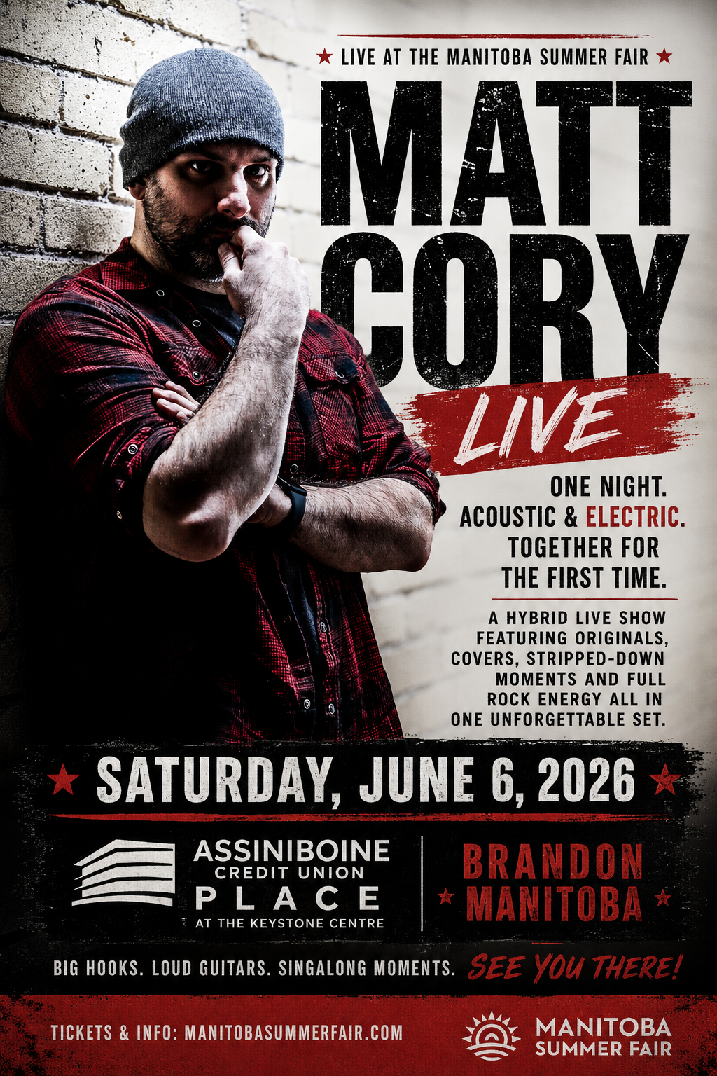 Matt Cory Live At The Manitoba Summer Fair
