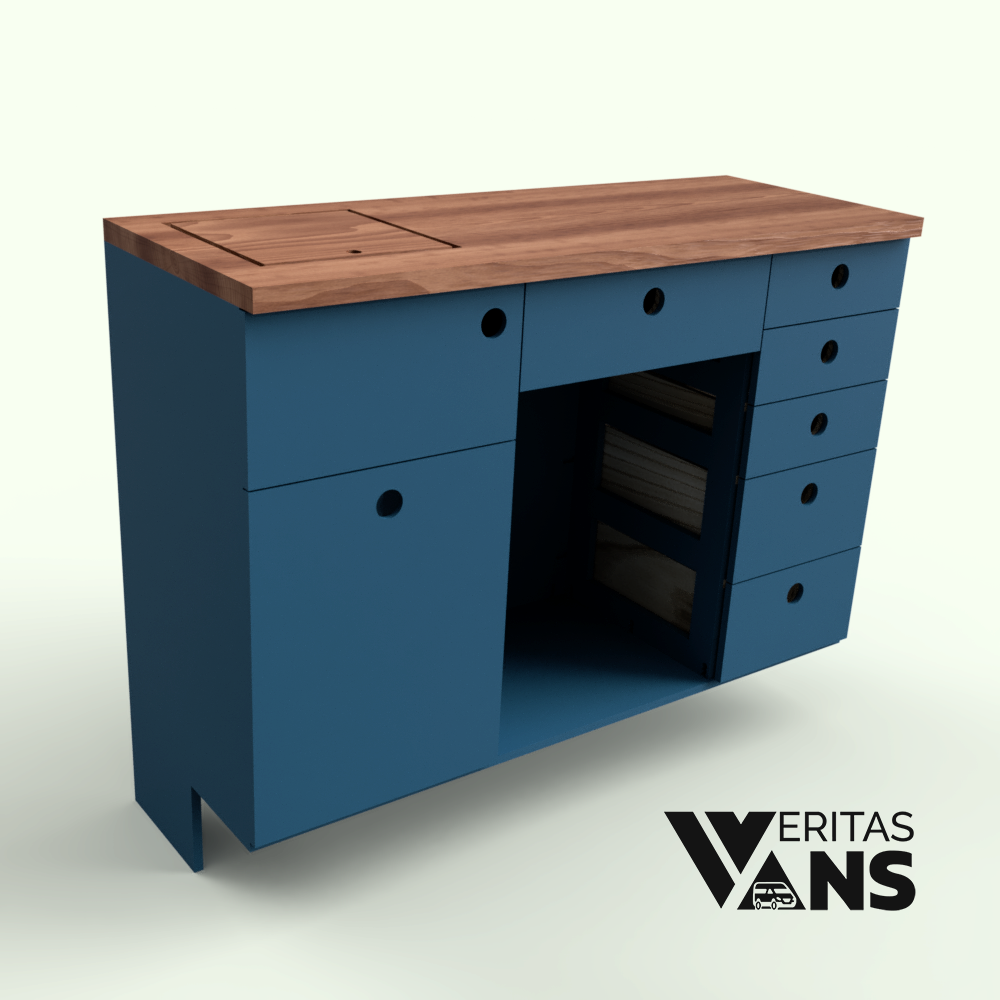 Veritas Vans' Modular Cabinetry