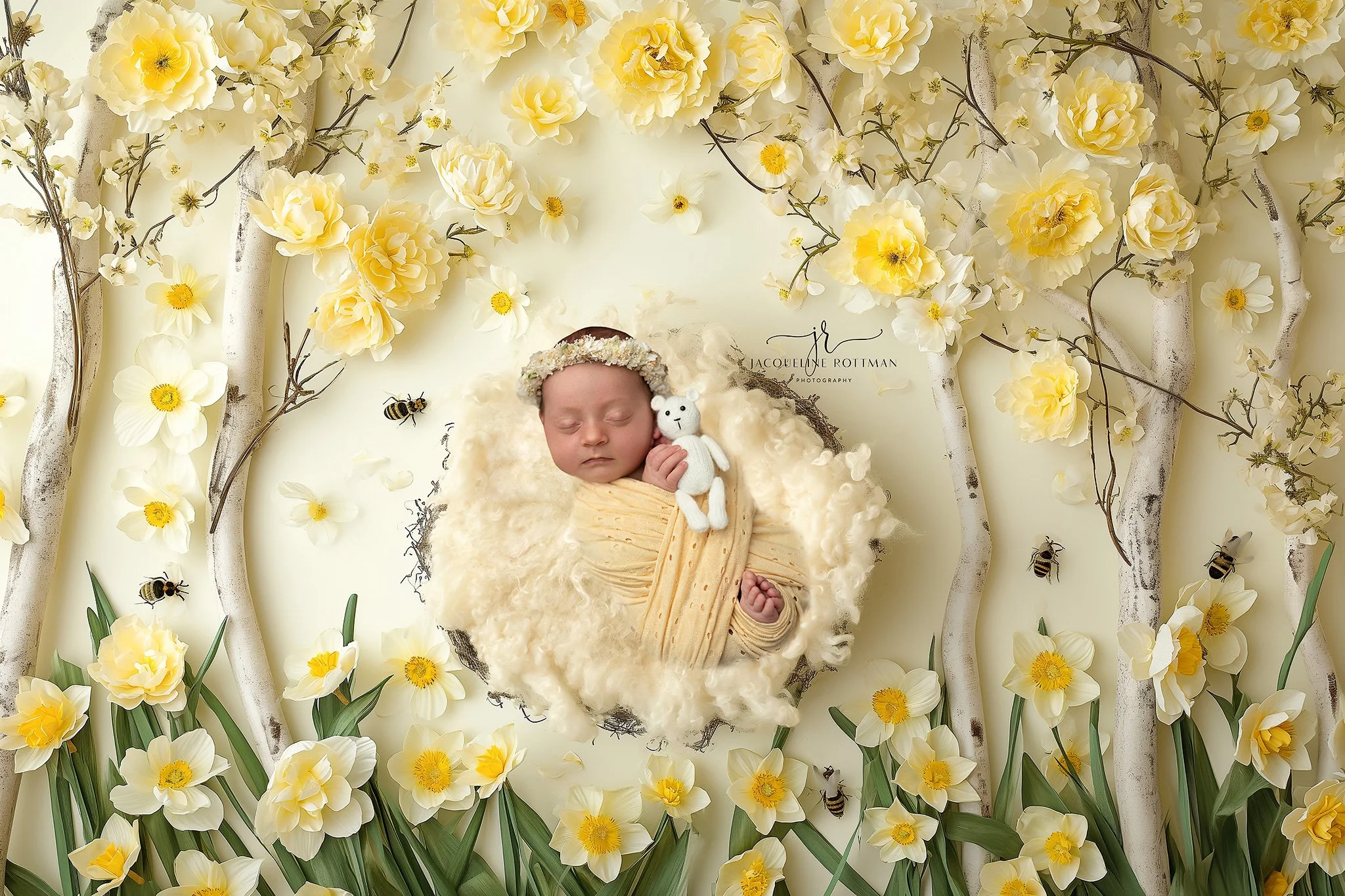 newborn baby studio portrait session serving Lee's Summit Missouri - Newborn baby photoshoot near me
