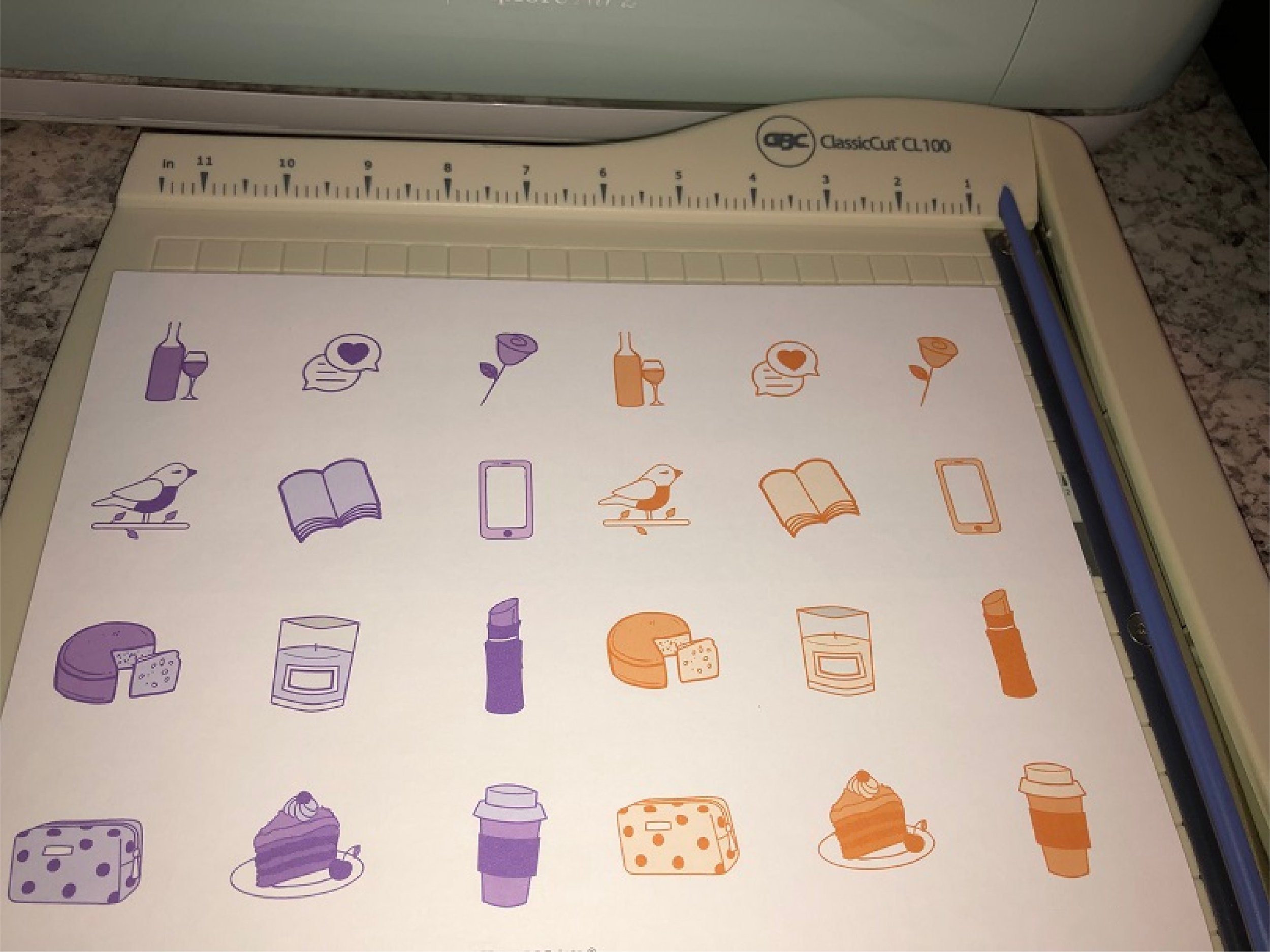 Jolie Sticker Pages Preview