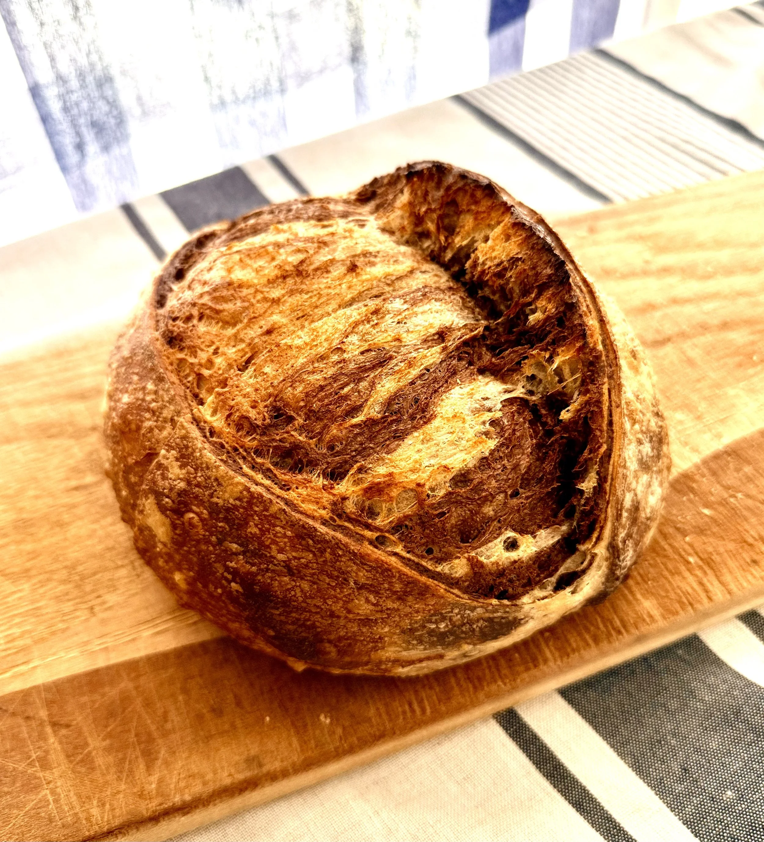 Marbled Cocoa Sourdough