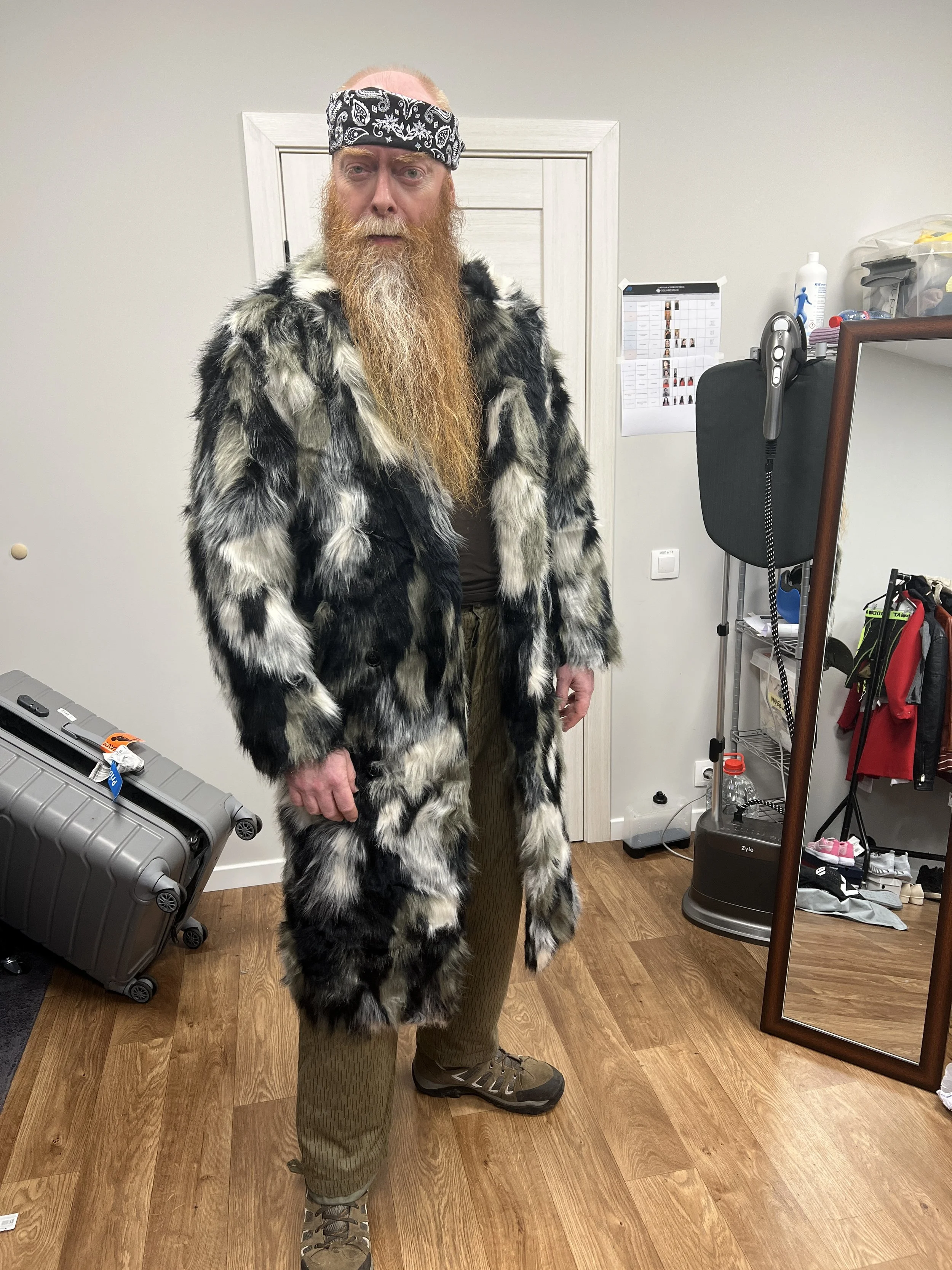 They didn't go for this outfit.