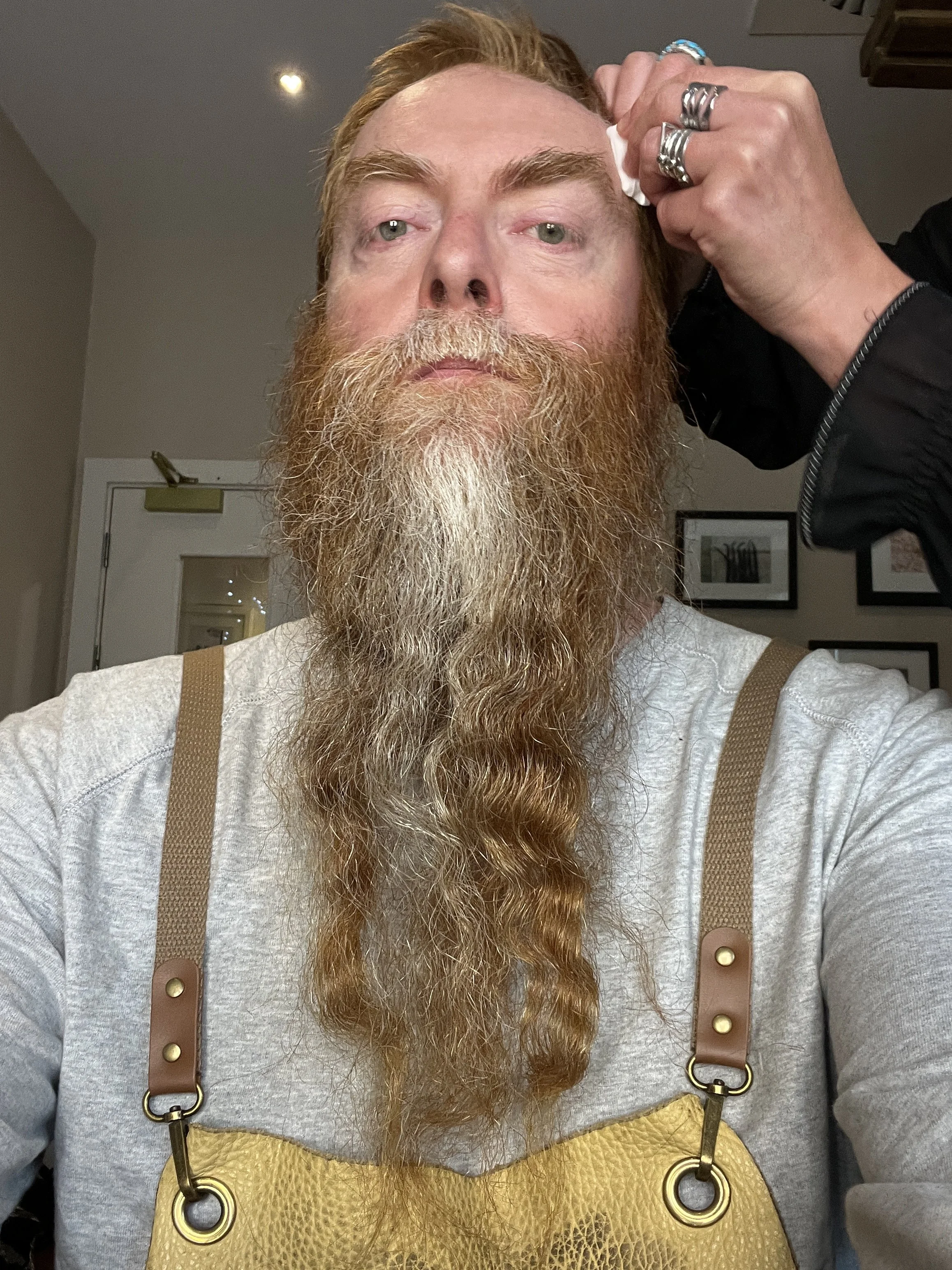 Plus, when you release the beard you look like a Disney Greek god beard has taken over your face!