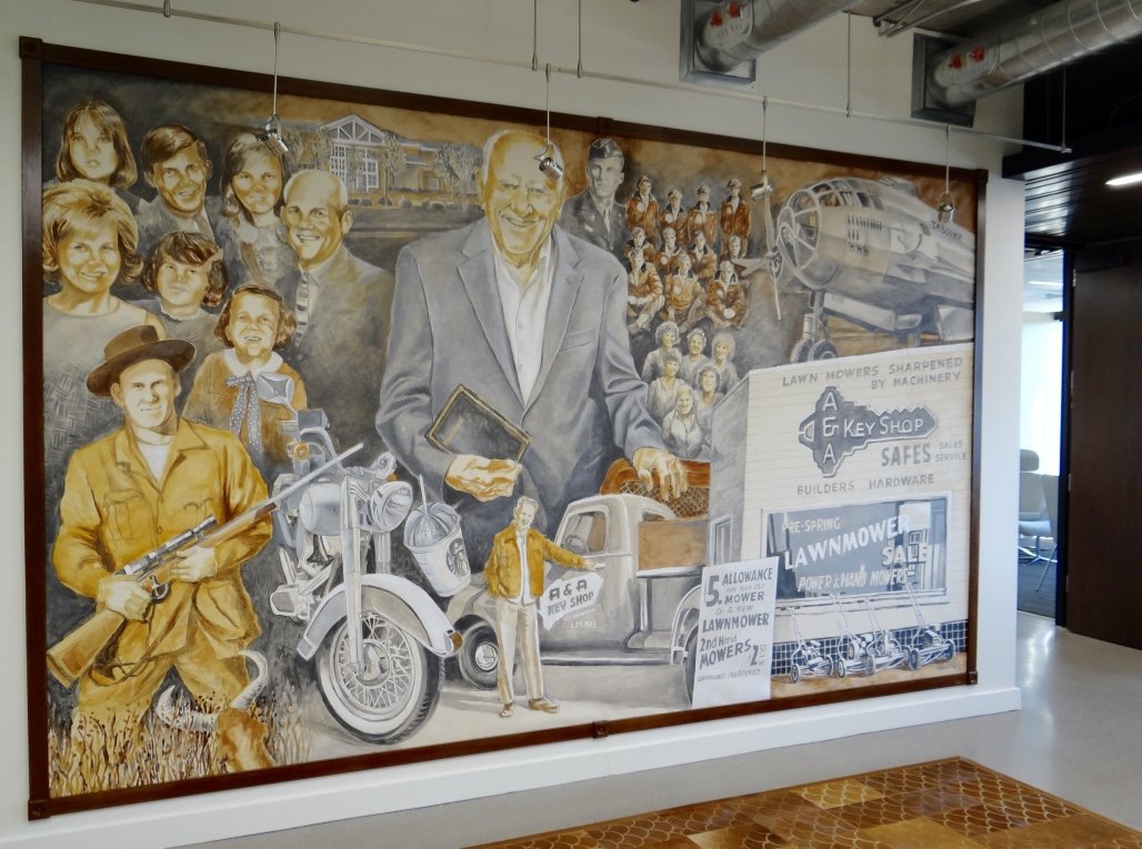 Buzz Oates Mural