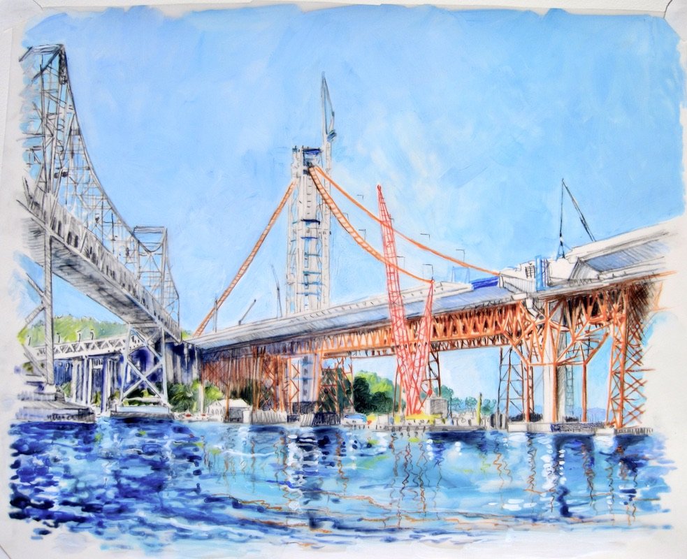 SF Oakland Bay Bridge Construction, Sac Bee