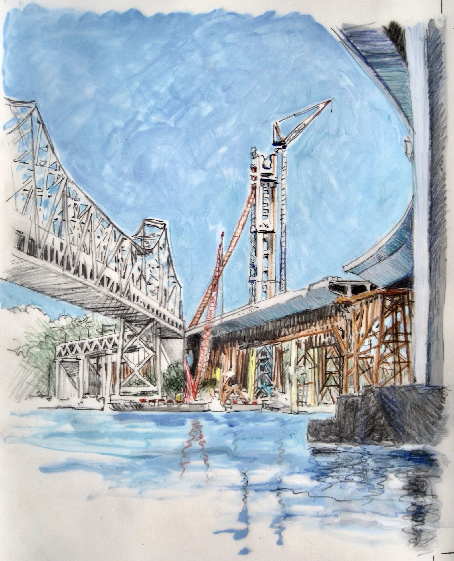 July 2011: sketch for SacBee