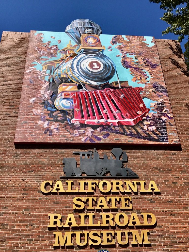 CA State Railroad Museum, 1999 & 2017