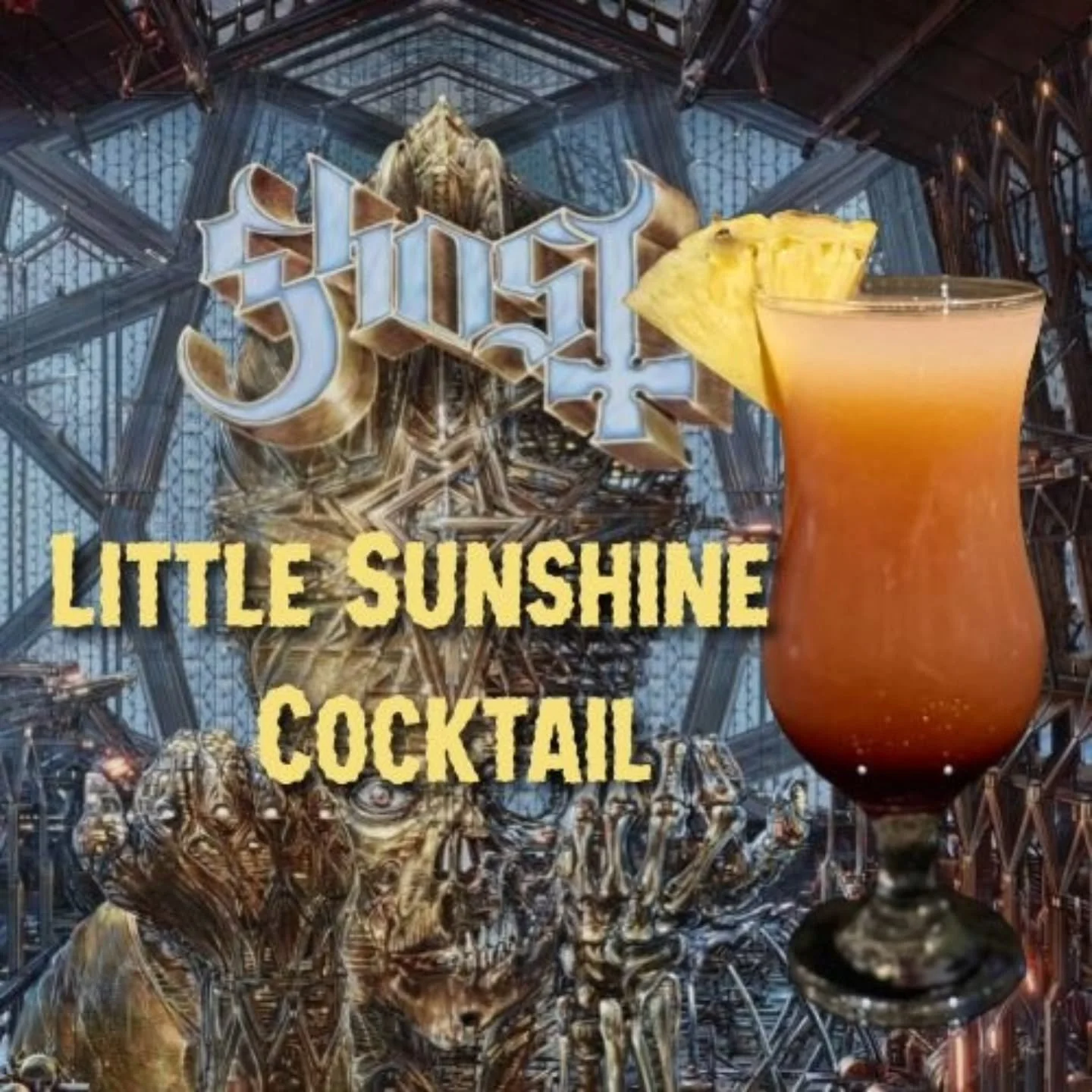 [MESSAGE FROM THE UK CLERGY🇬🇧]

Something special for the children of Barnsley joining us on the 6th of September at Vault 27,

3 special cocktails in celebration of Ghost are available on the night thanks to the venue!

Tickets are available, head