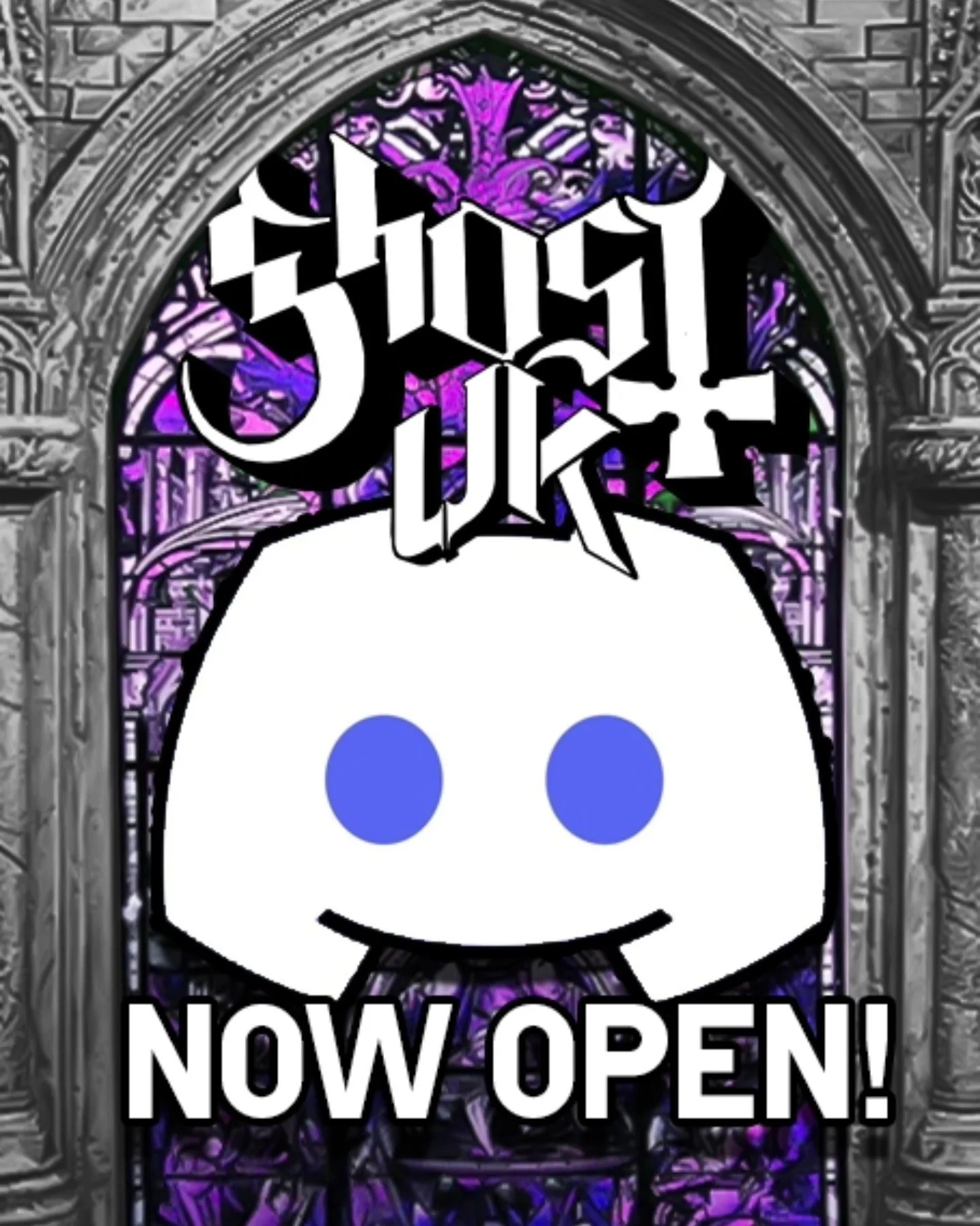 [MESSAGE FROM THE UK CLERGY]

We are happy to share that we now have a GhostUK Discord!

Here you will be able to engage with other members of the UK Clergy, keep up to date with news from us regarding gigs, media and promo material, All in one place