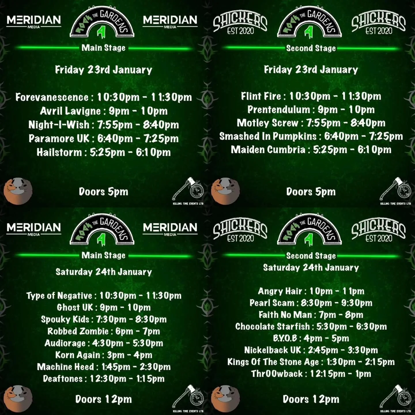 [MESSAGE FROM THE UK CLERGY 🇬🇧]

Thank you Children of Reading for kicking off 2026 with us at Sub89, we look forward to returning!

Next up on the GhostUK 2026 calendar is the monstrous Rock The Gardens Festival at Blackpool Winter Gardens this we